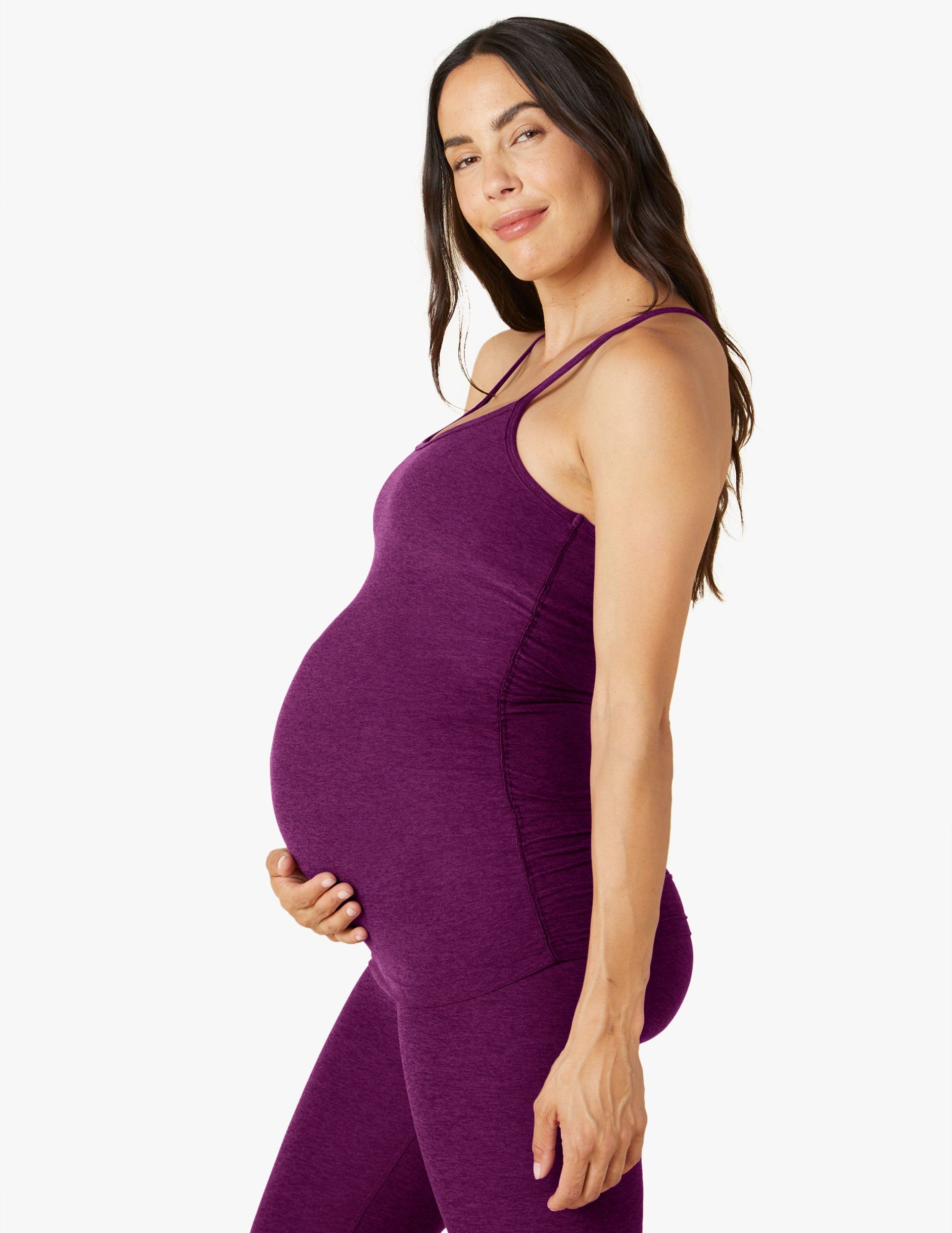 Spacedye Keep Your Cool Maternity Slim Racerback Tank sold by Beyond Yoga product image thumbnail 3