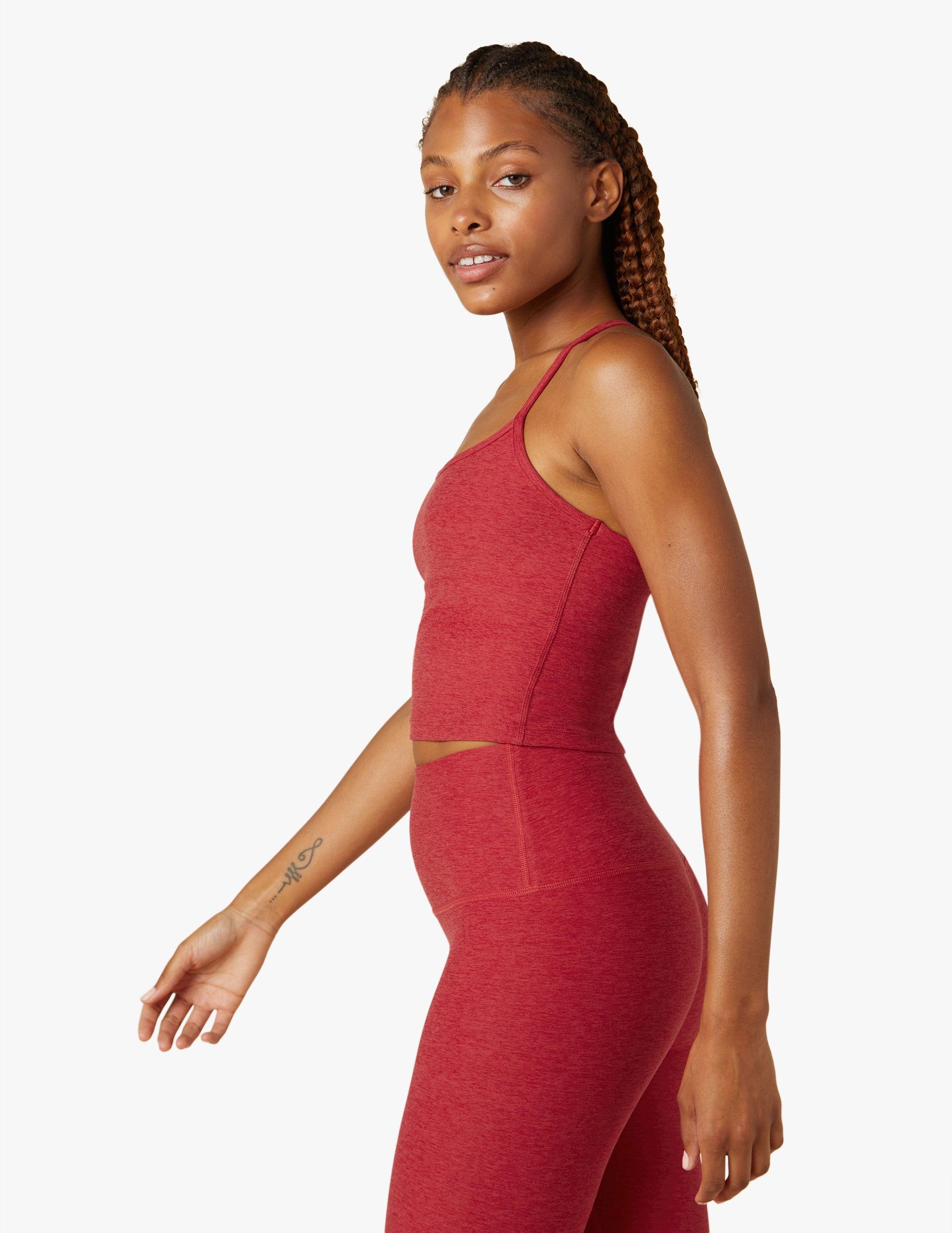 Spacedye Slim Racerback Cropped Tank sold by Beyond Yoga product image thumbnail 3