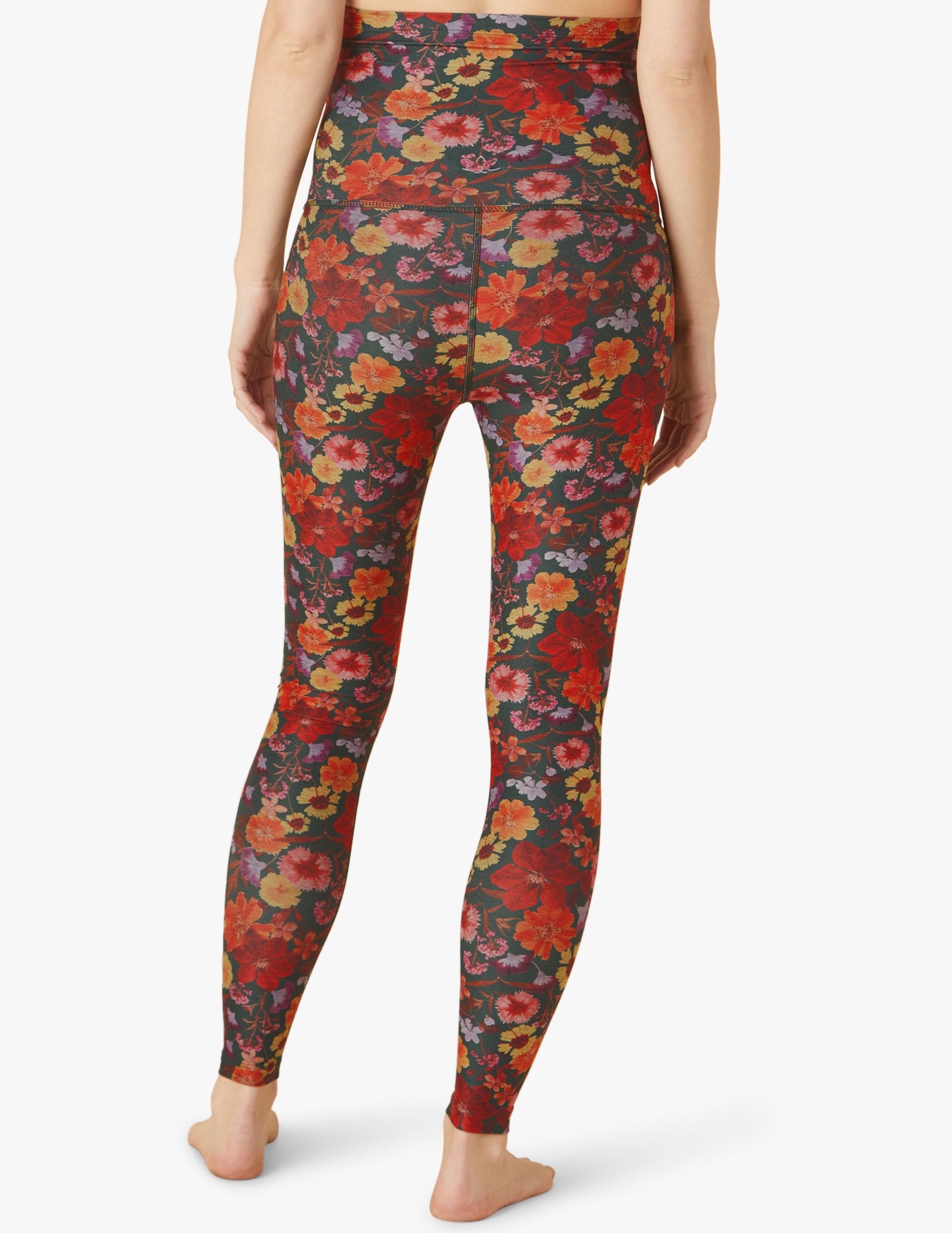 Pressed Flowers SoftMark Love The Bump Midi Maternity Legging sold by Beyond Yoga product image thumbnail 6