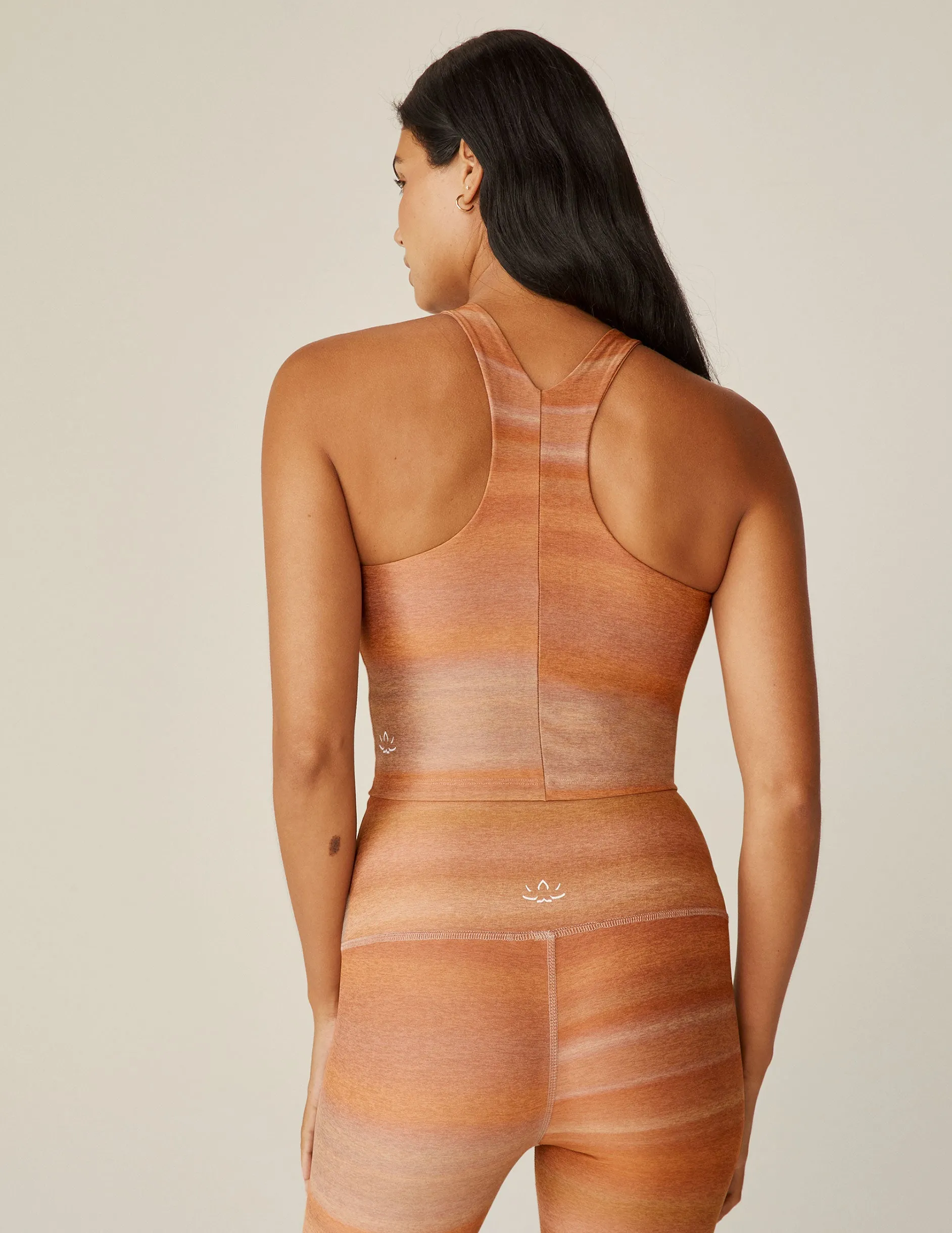 Ombre Stripe SoftMark Refocus Cropped Tank sold by Beyond Yoga product image thumbnail 4