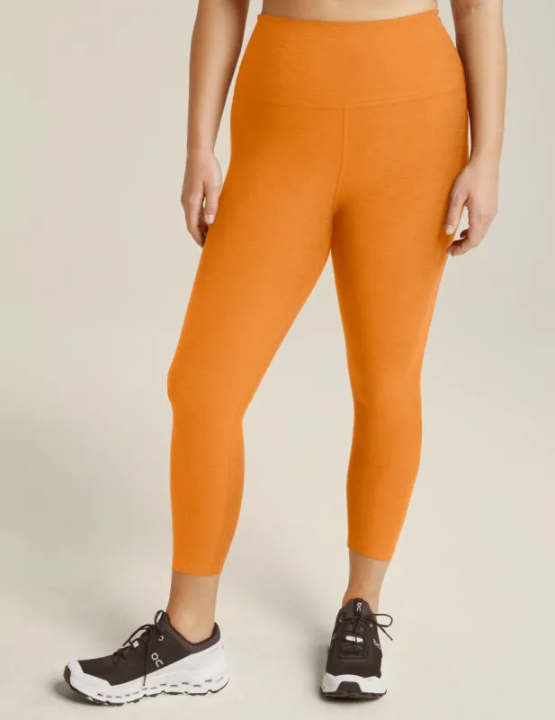 Spacedye Walk And Talk High Waisted Capri Legging sold by Beyond Yoga