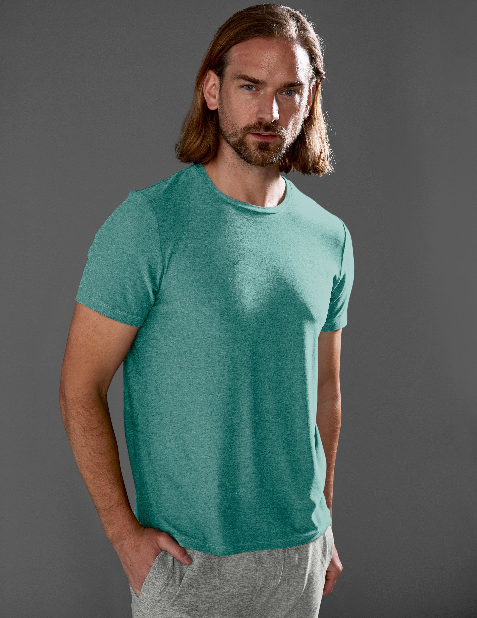Featherweight Always Beyond Men's Crew Tee sold by Beyond Yoga product image thumbnail 2