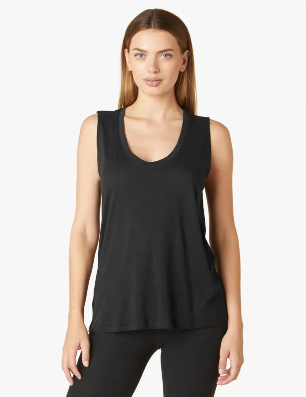 Signature Scoop Tank sold by Beyond Yoga