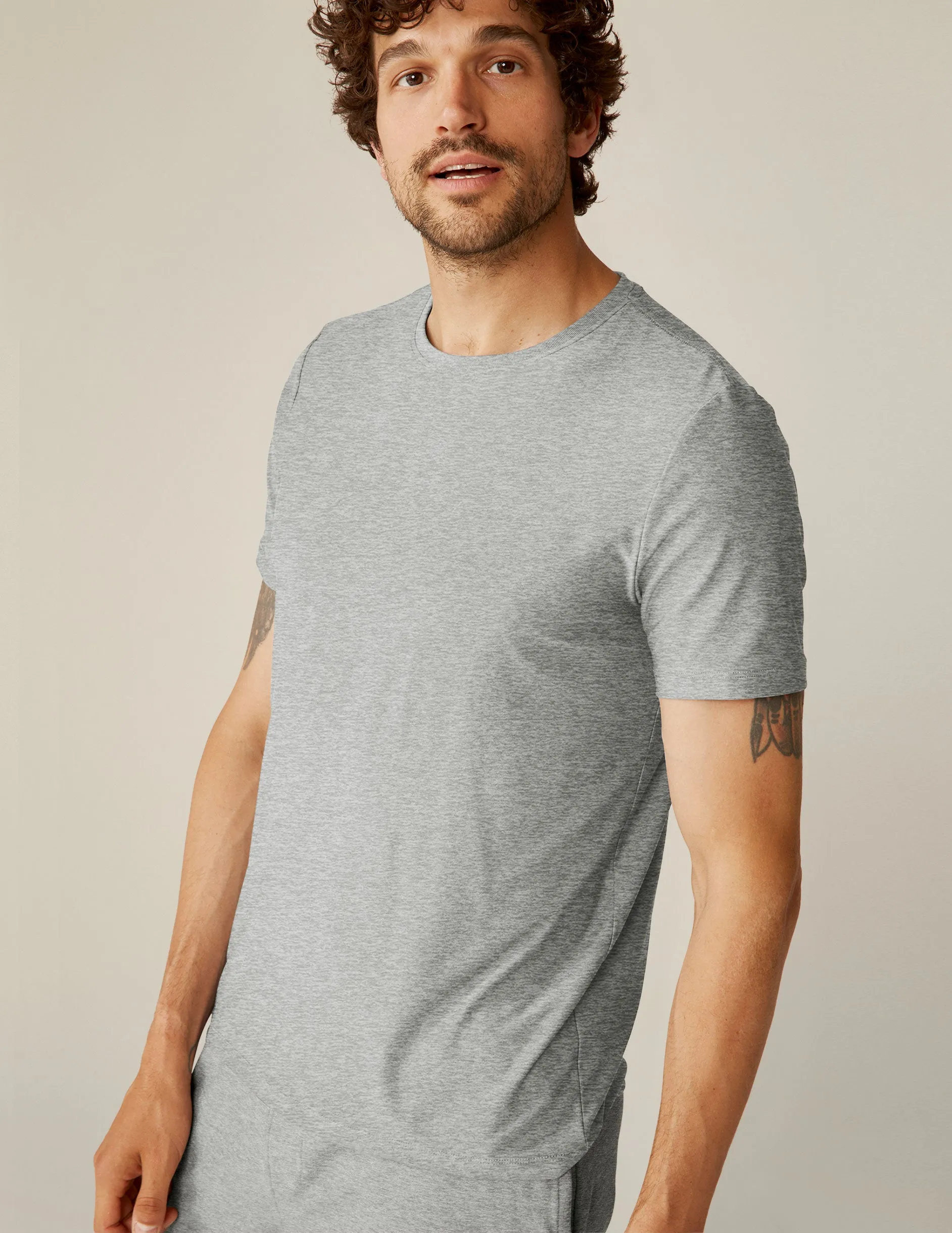 Always Beyond Men's Crew Tee 2.0 sold by Beyond Yoga product image thumbnail 3