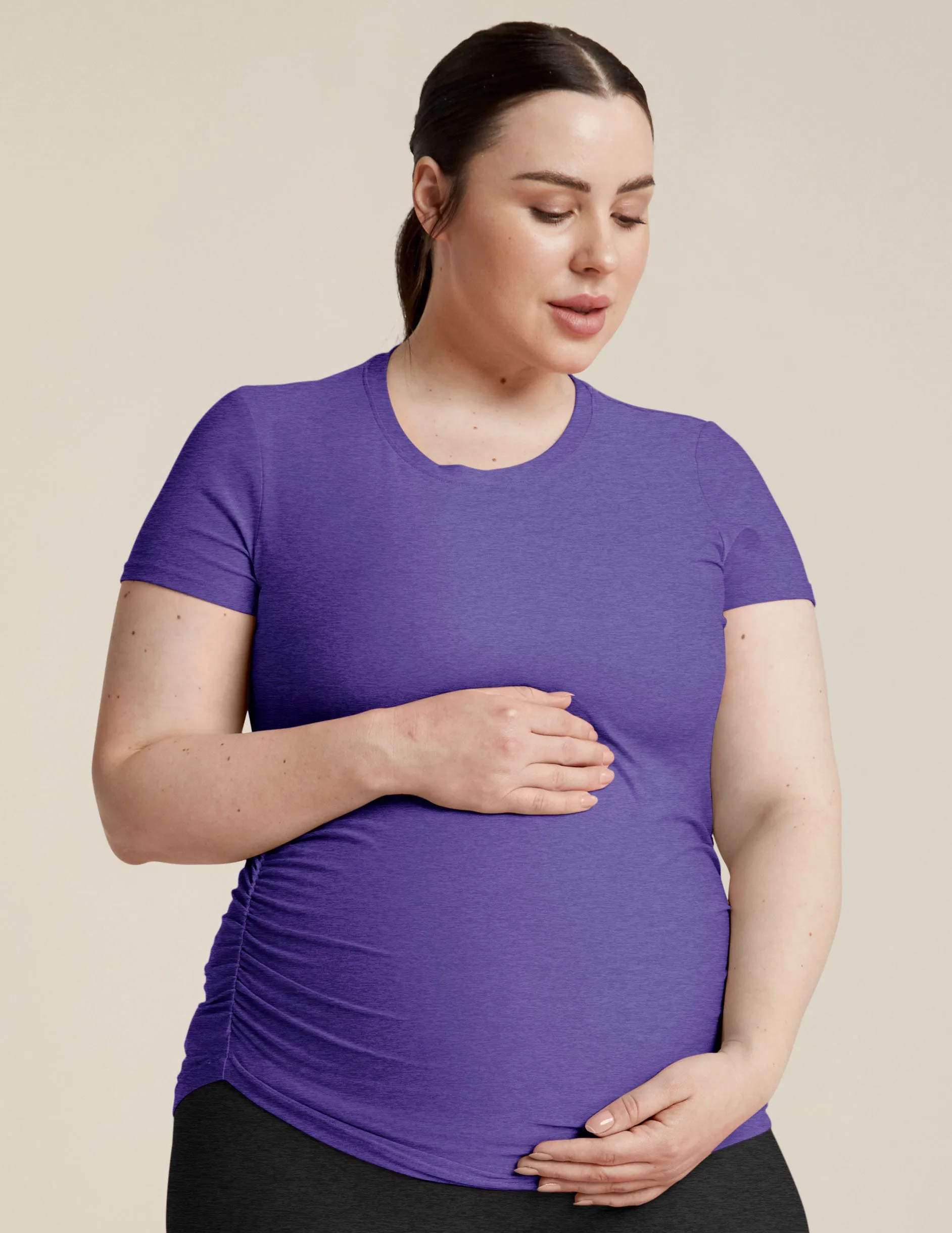 Featherweight One & Only Maternity Tee sold by Beyond Yoga product image thumbnail 3