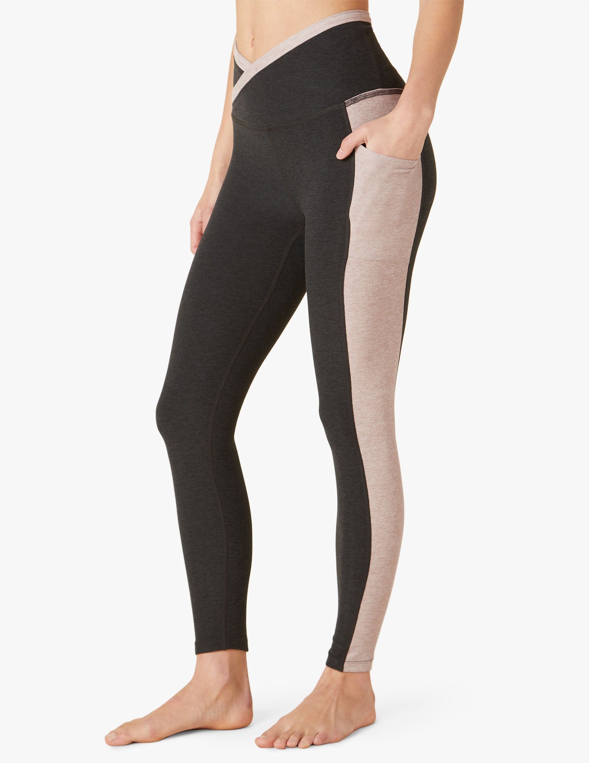 Spacedye On Block High Waisted Midi Legging sold by Beyond Yoga