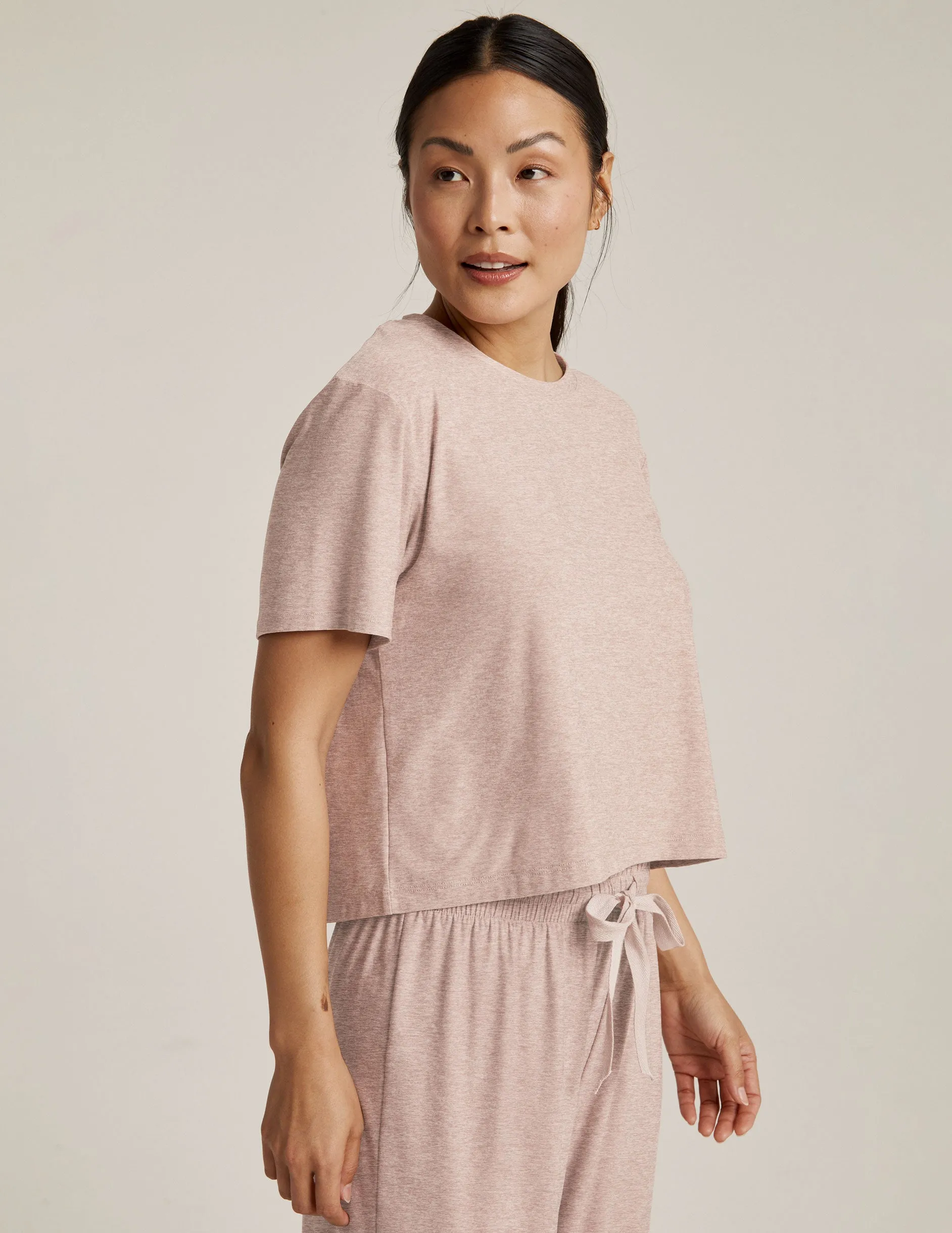 Featherweight Sleep In Boxy Sleep Tee sold by Beyond Yoga product image thumbnail 2