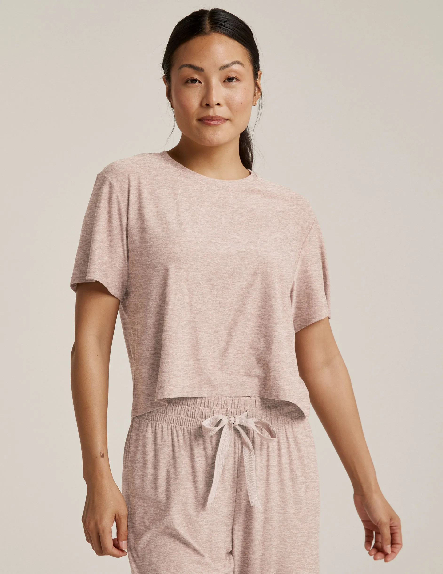 Featherweight Sleep In Boxy Sleep Tee sold by Beyond Yoga