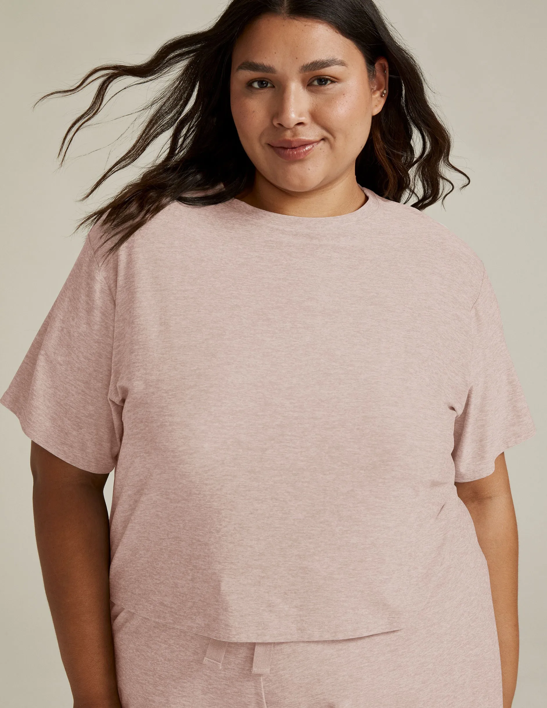 Featherweight Sleep In Boxy Sleep Tee sold by Beyond Yoga product image thumbnail 5