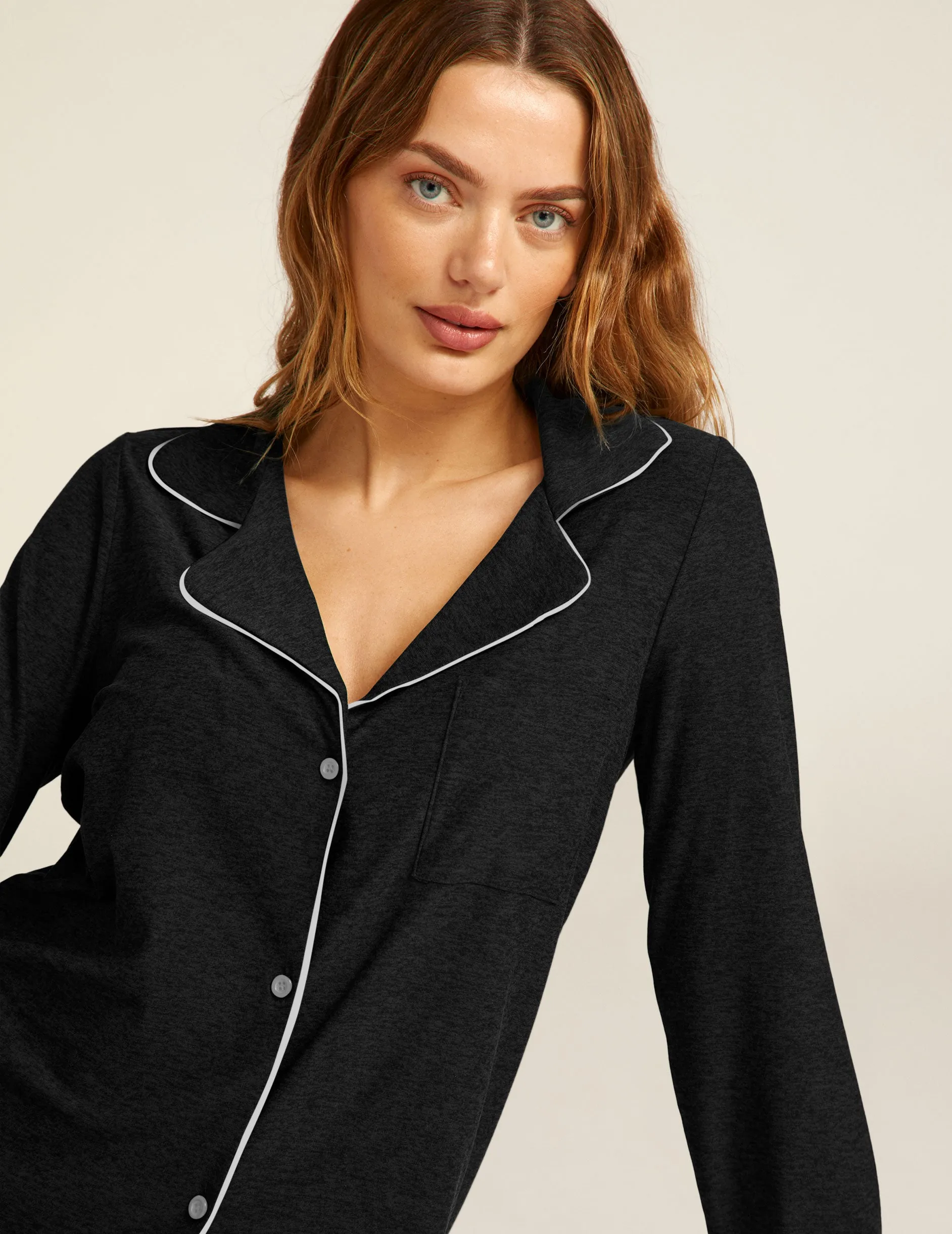 Featherweight Wind Down Sleep Shirt sold by Beyond Yoga product image thumbnail 4