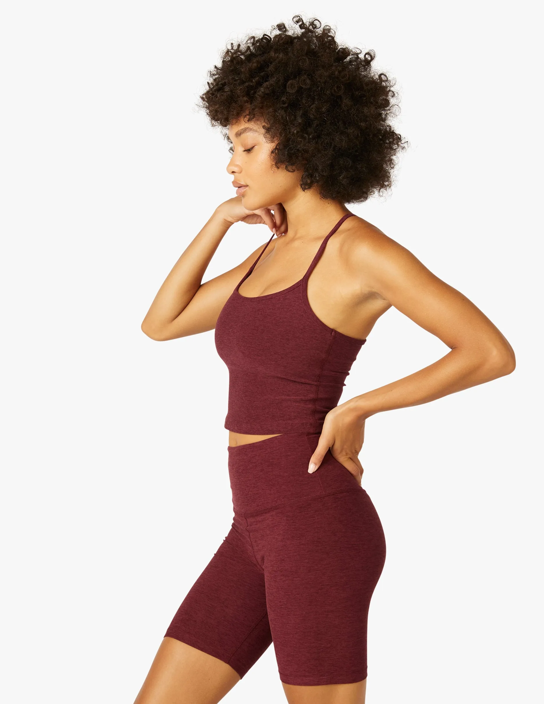 Spacedye Slim Racerback Cropped Tank sold by Beyond Yoga product image thumbnail 3