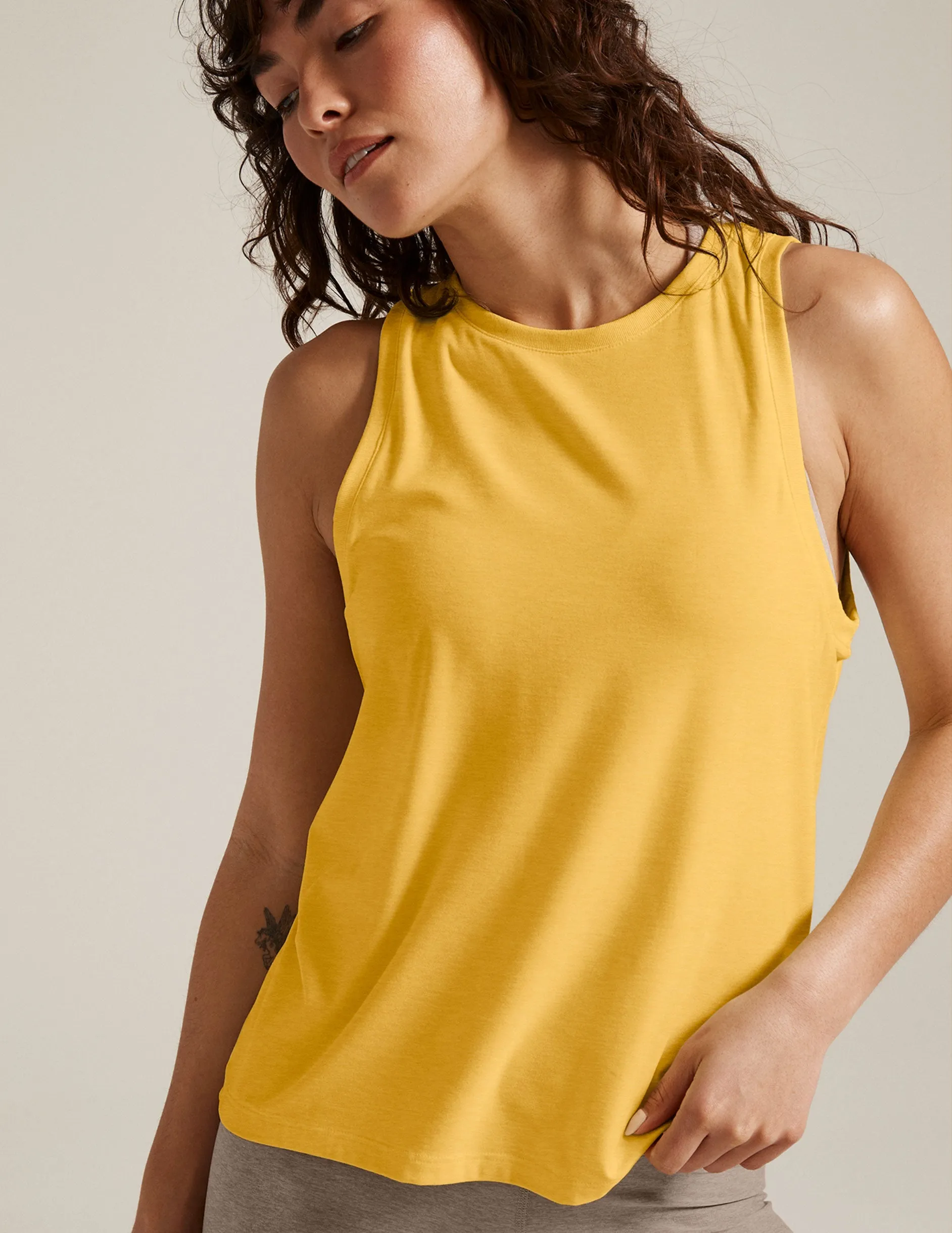 Featherweight Rebalance Tank sold by Beyond Yoga
