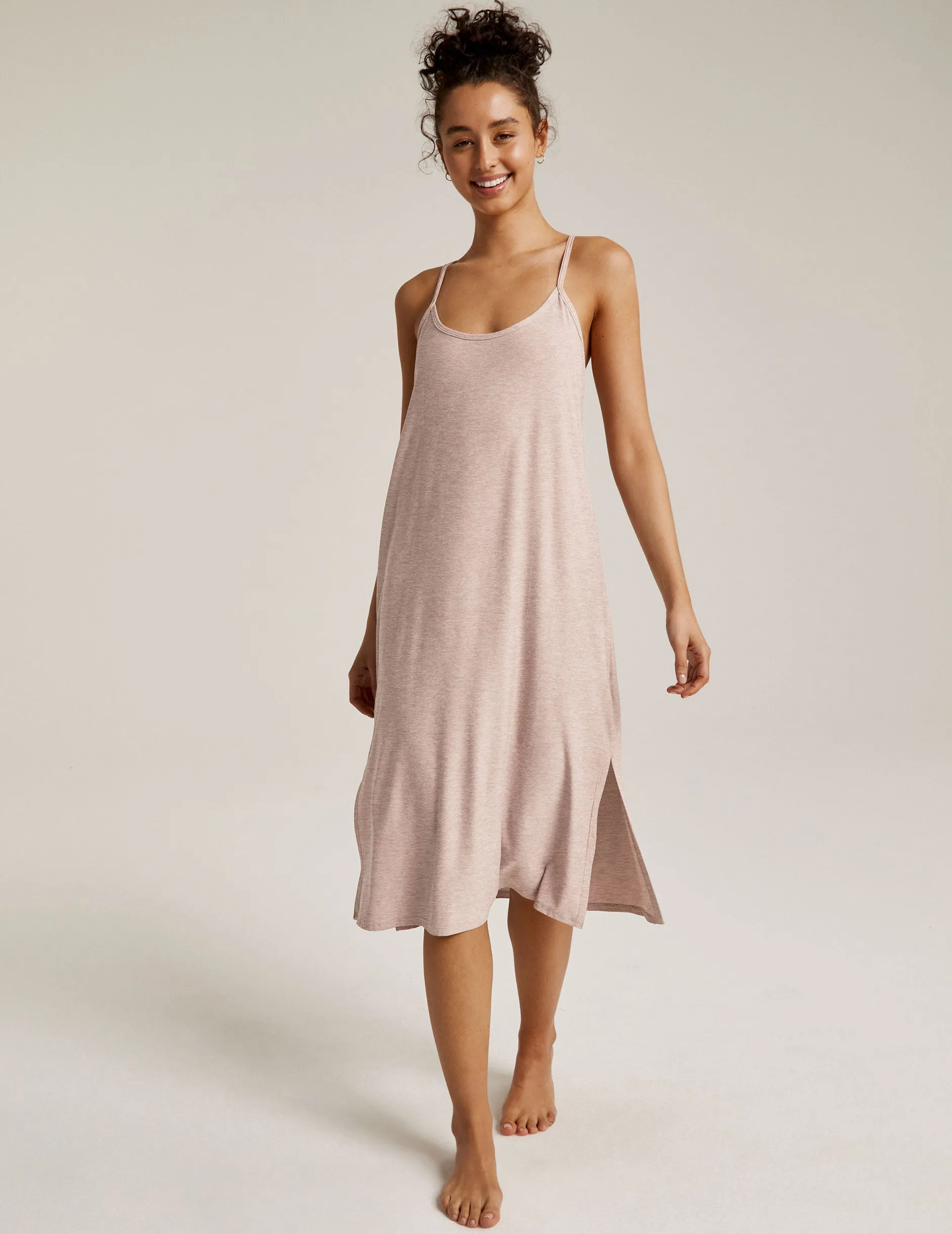 Featherweight Soft Slumber Midi Sleep Dress sold by Beyond Yoga