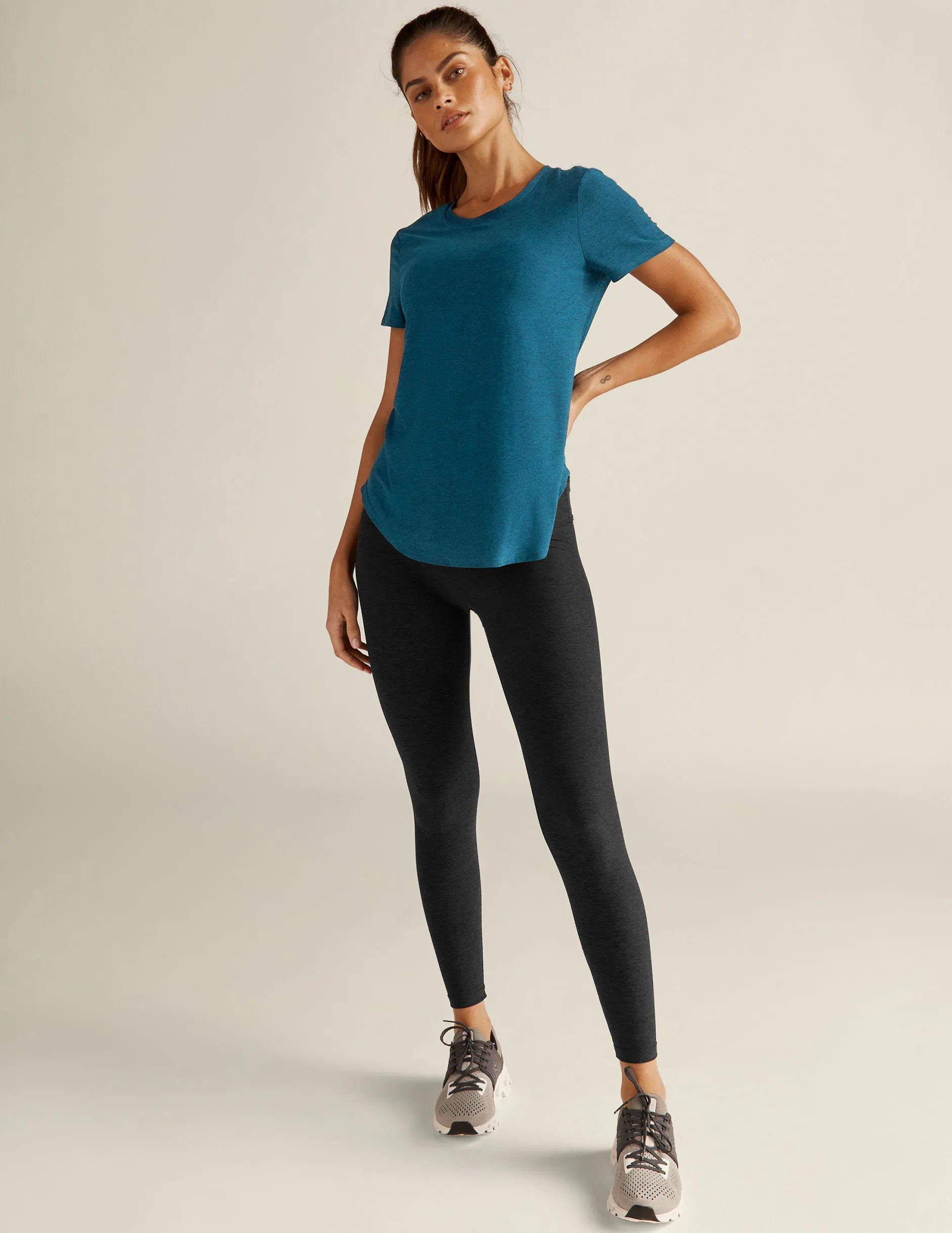 Featherweight On The Down Low Tee sold by Beyond Yoga product image thumbnail 5