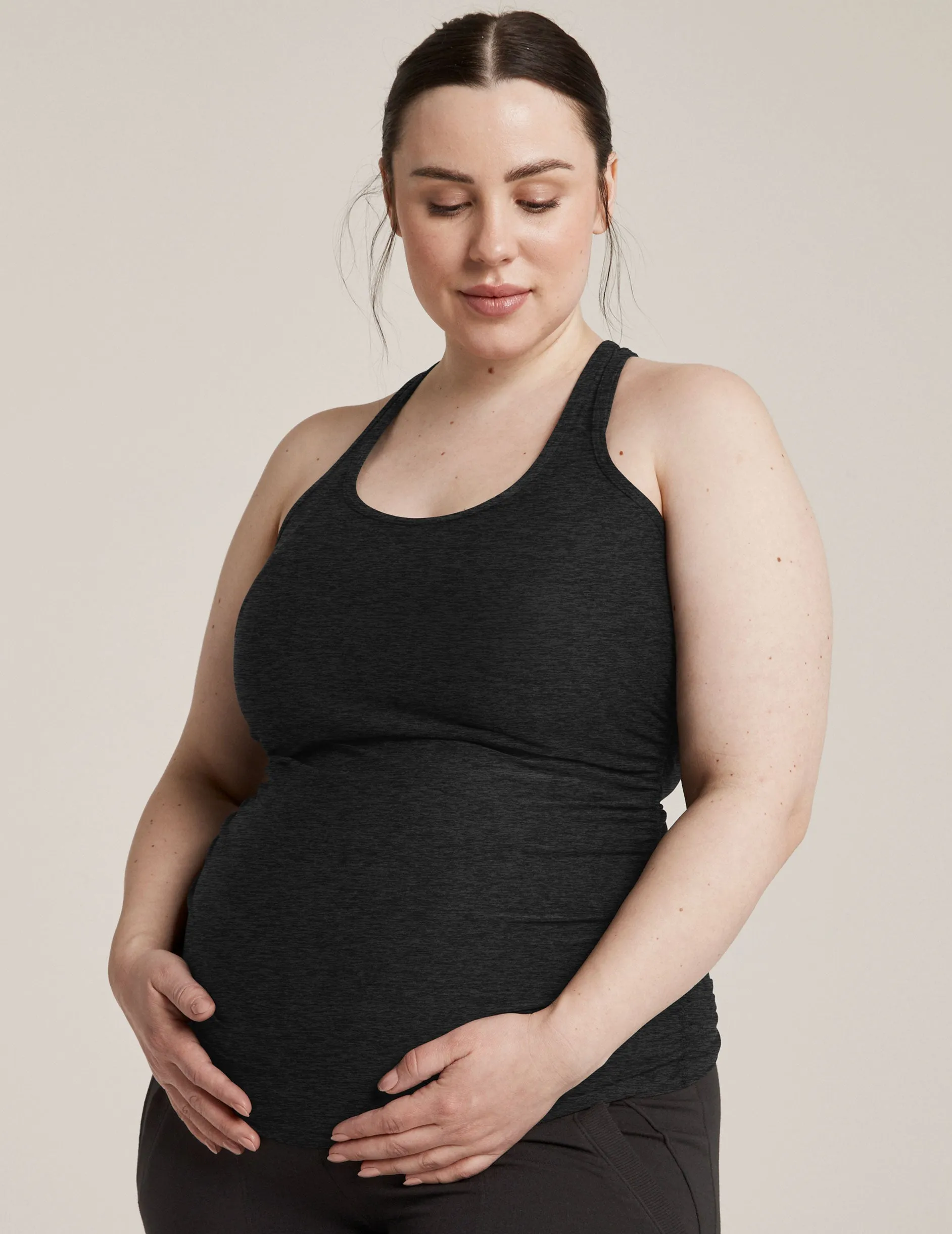 Featherweight Let It Grow Racerback Maternity Tank sold by Beyond Yoga product image thumbnail 2