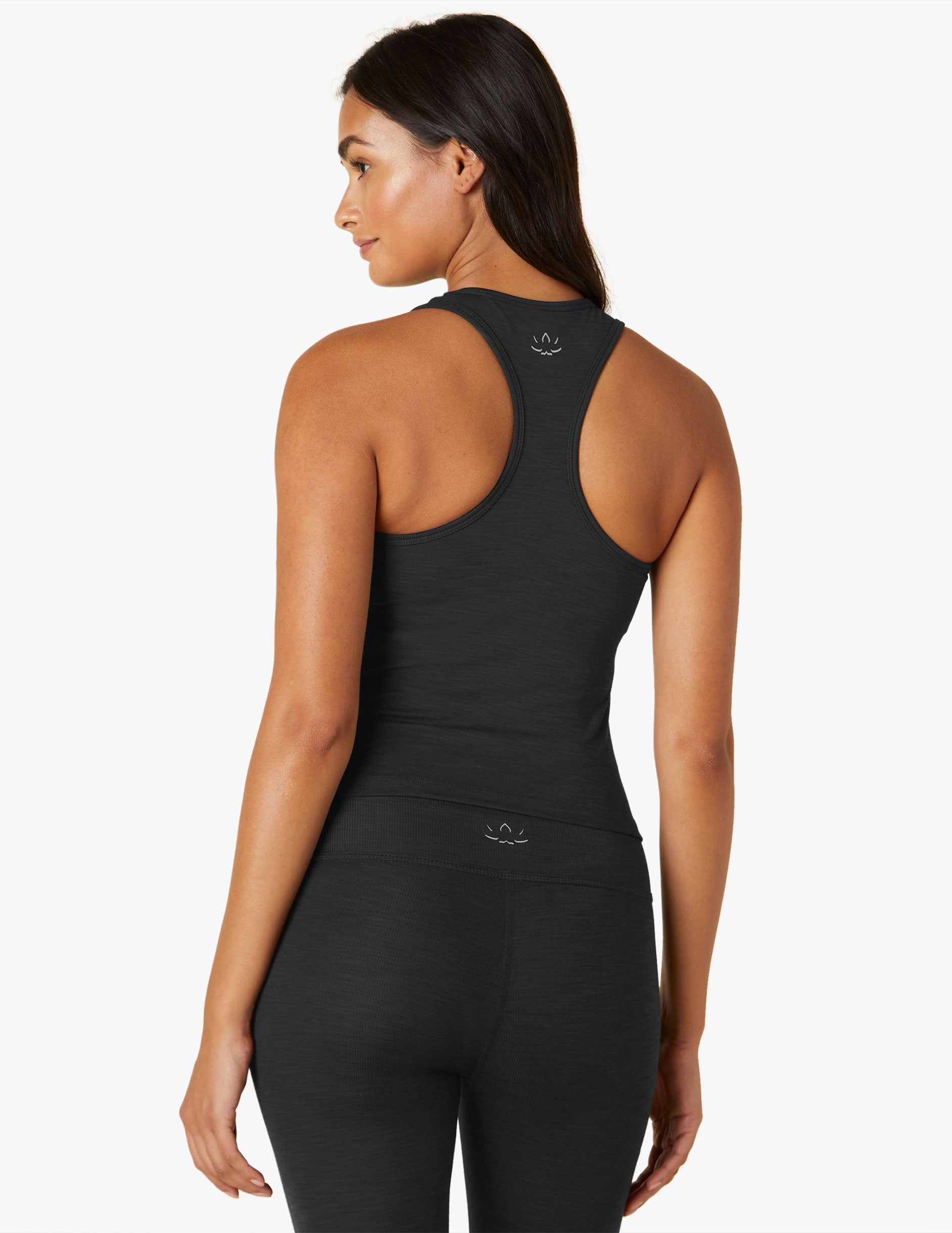 Heather Rib Racerback Flash Tank sold by Beyond Yoga product image thumbnail 4