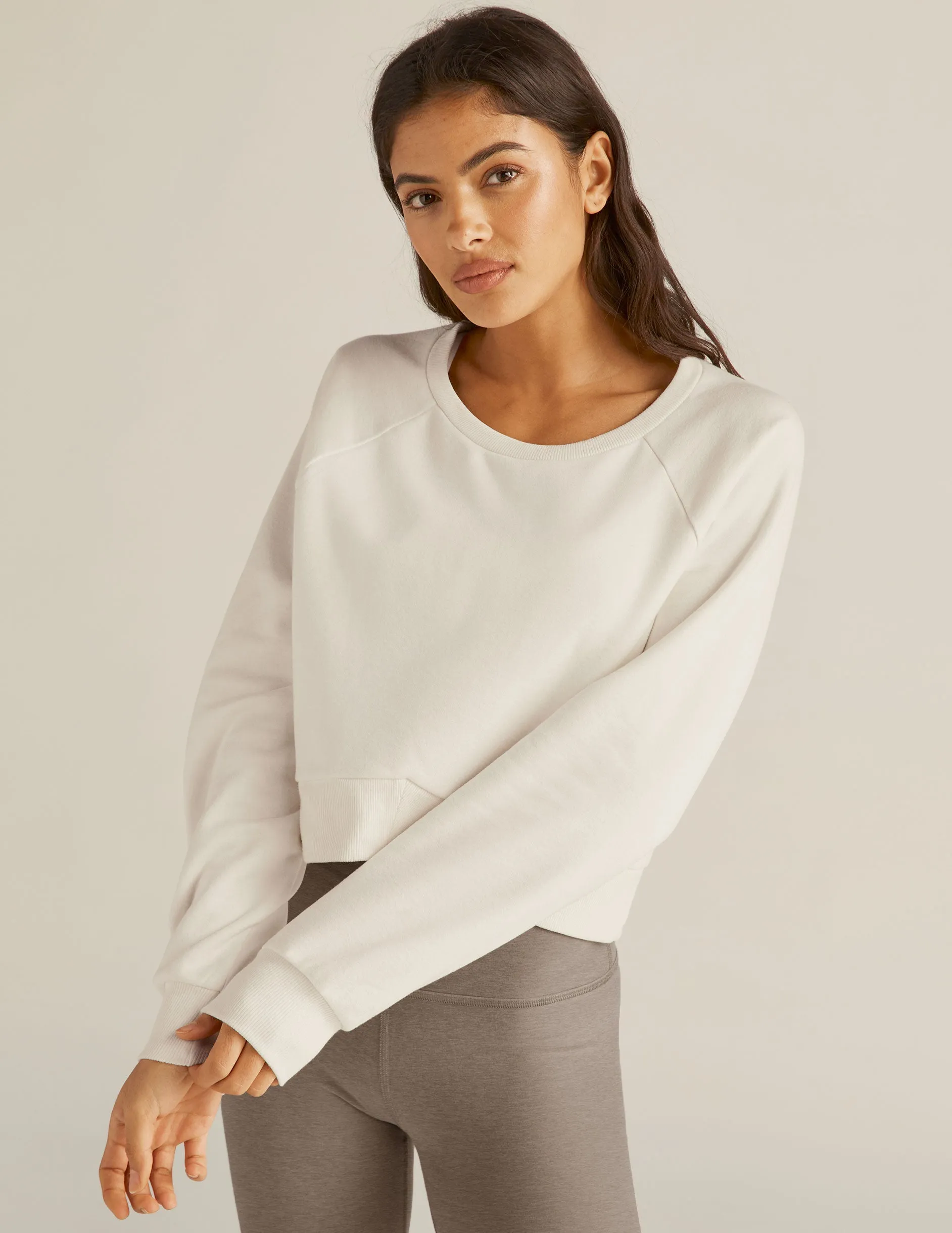 Uplift Cropped Pullover sold by Beyond Yoga product image thumbnail 2