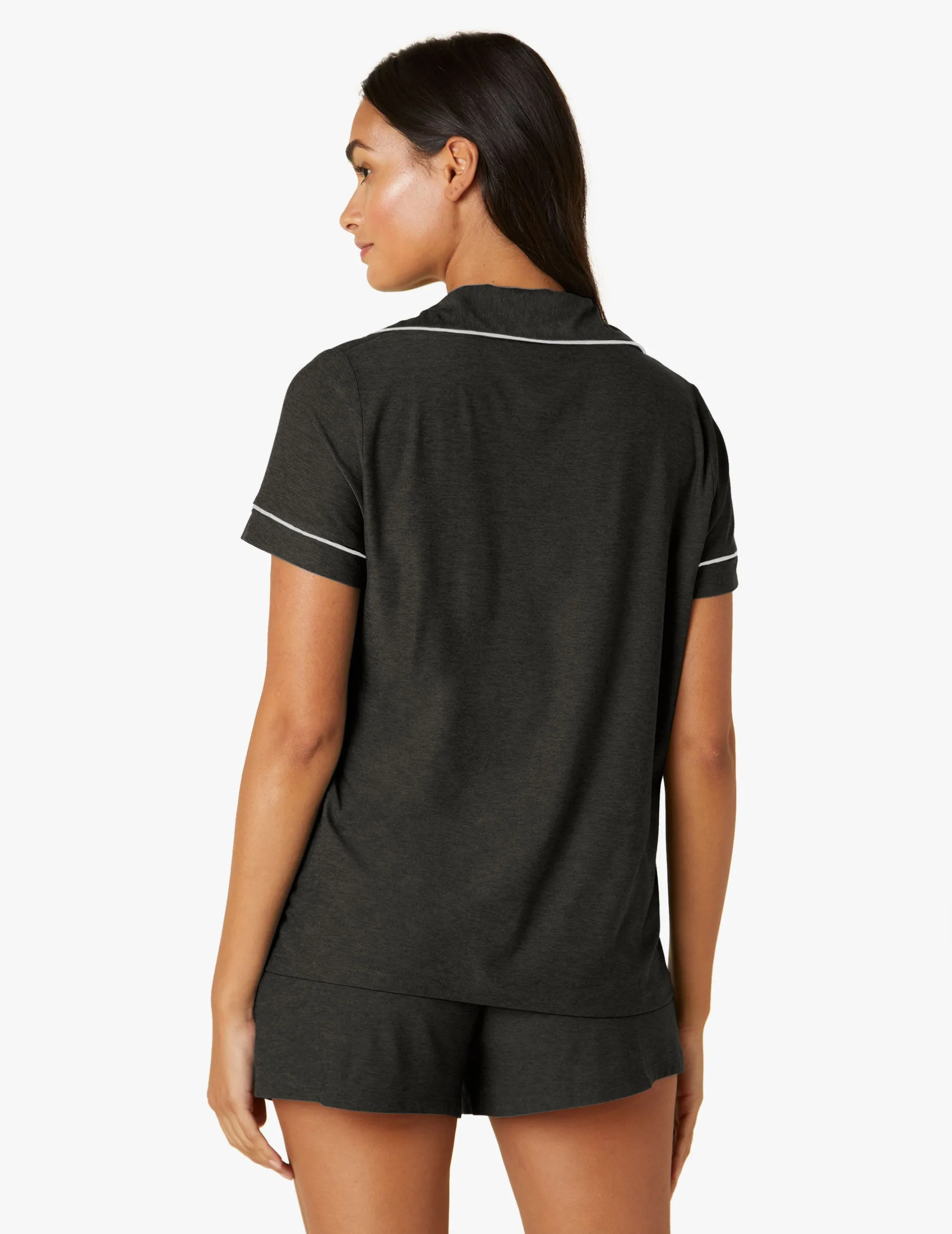 Featherweight Wind Down Short Sleeve Sleep Shirt sold by Beyond Yoga product image thumbnail 4