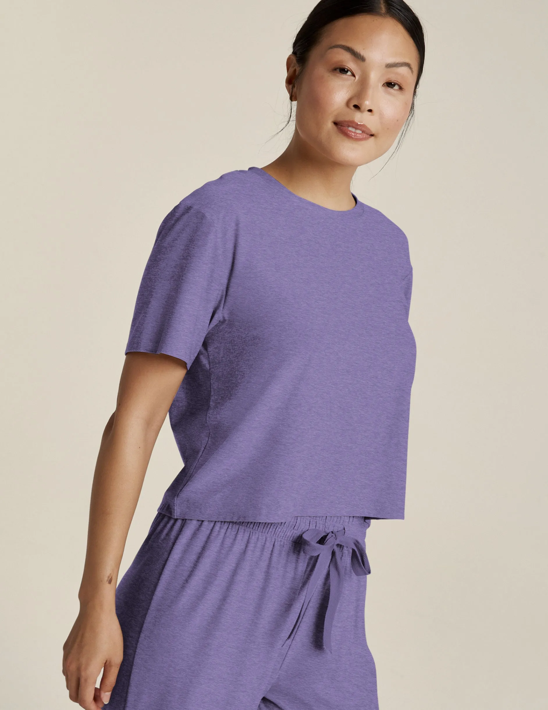 Featherweight Sleep In Boxy Sleep Tee sold by Beyond Yoga product image thumbnail 2