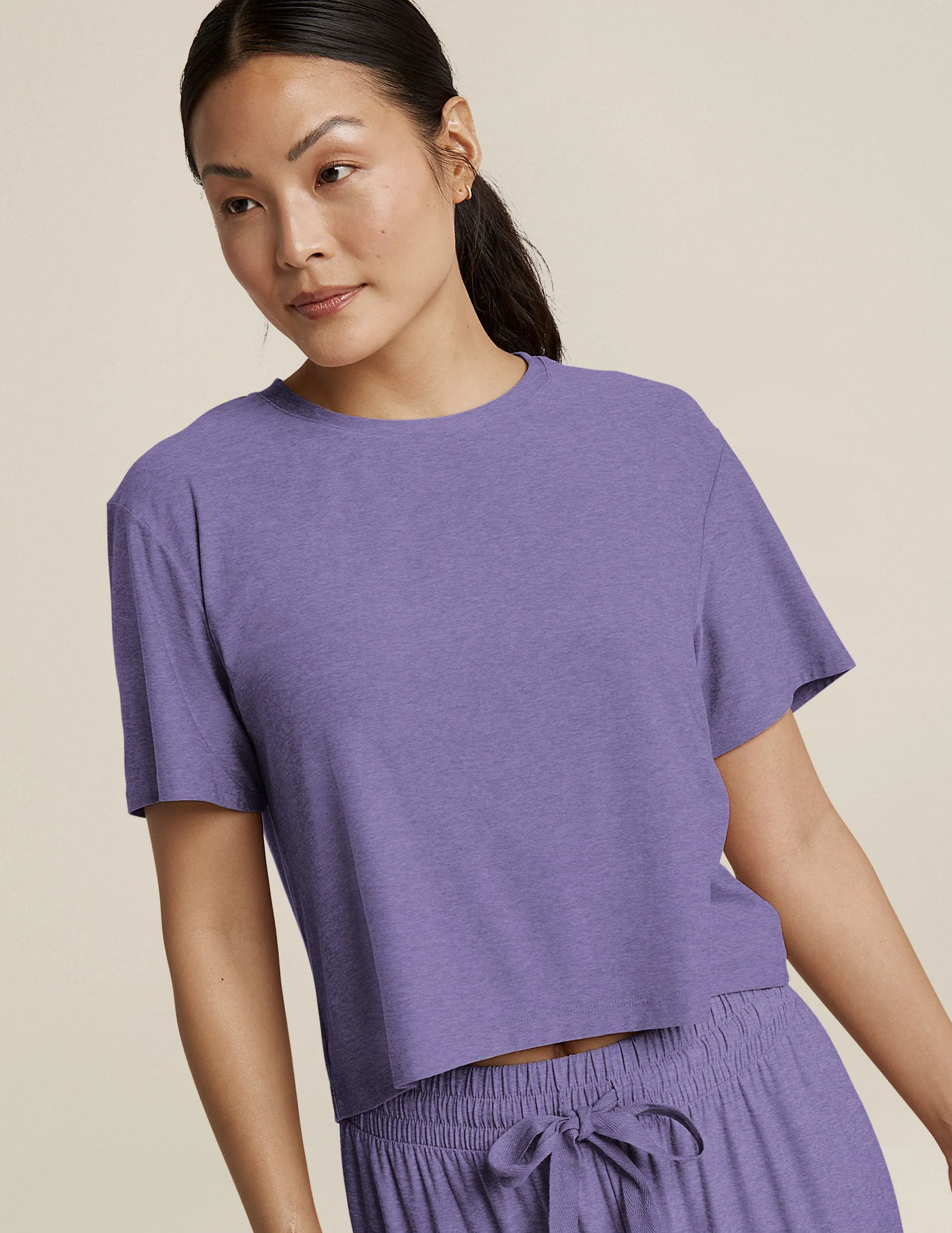 Featherweight Sleep In Boxy Sleep Tee sold by Beyond Yoga