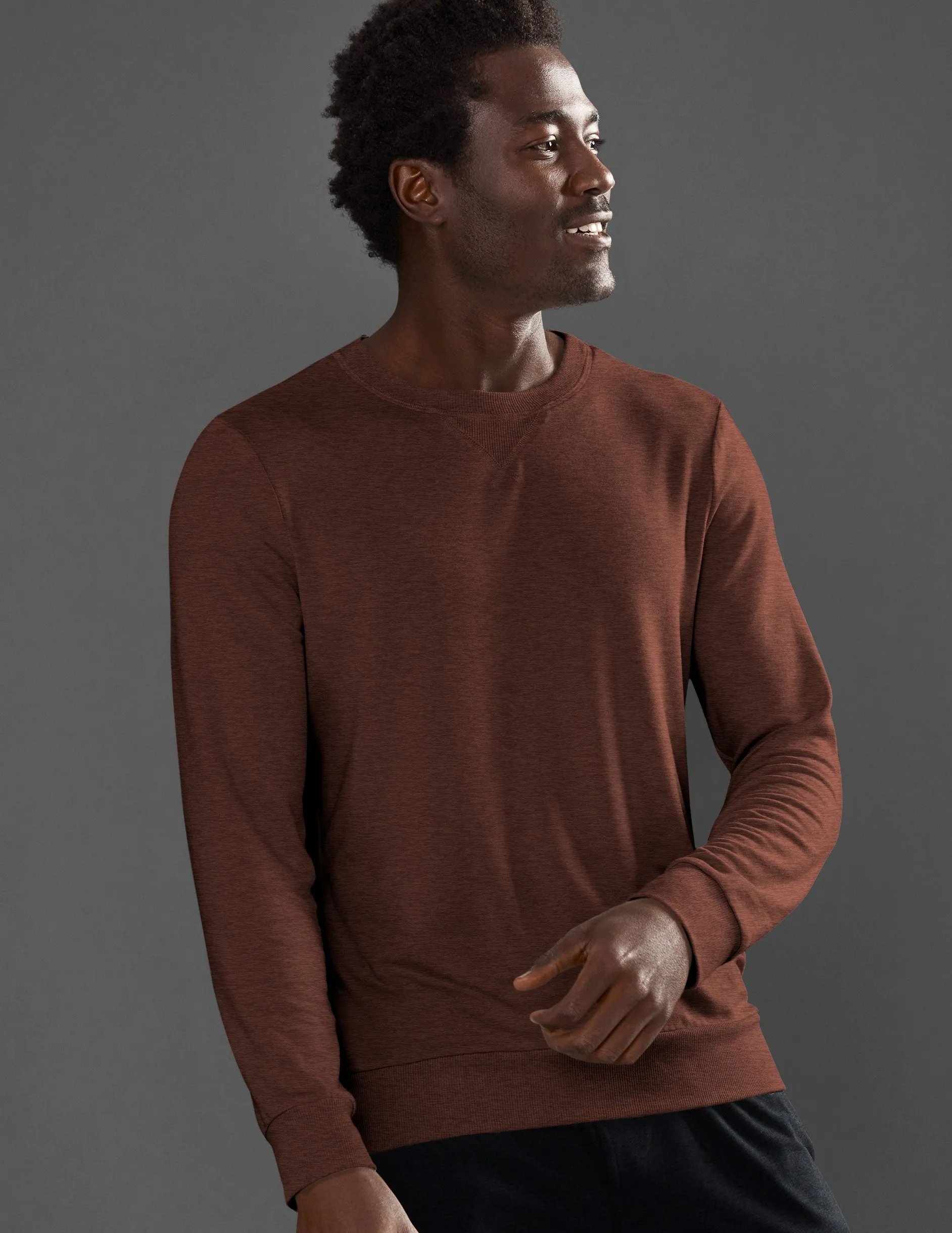 Always Beyond Men's Crew Pullover sold by Beyond Yoga product image thumbnail 2