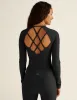 Spacedye Enlighten Cropped Pullover sold by Beyond Yoga