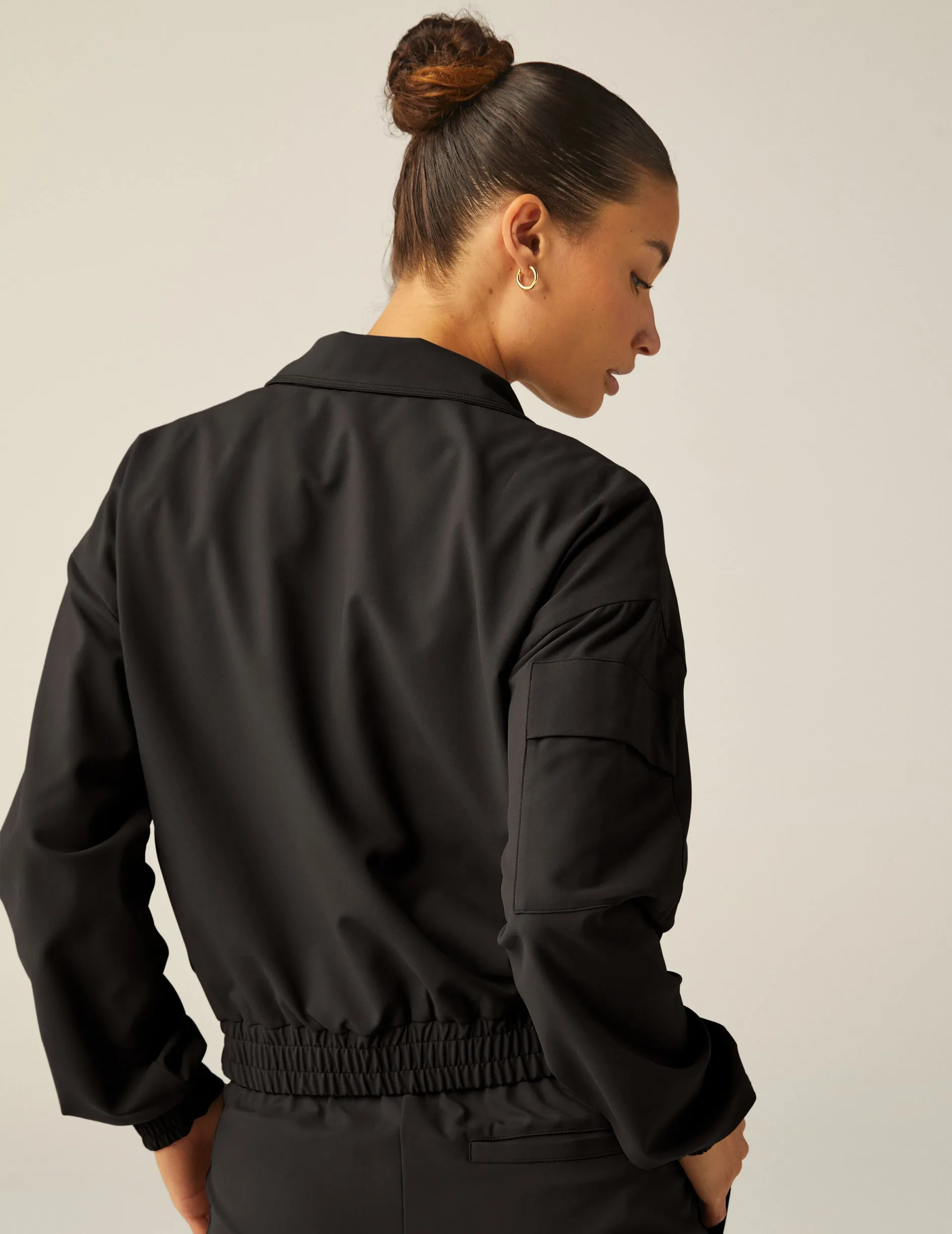 Status Pocket Sleeve Cropped Jacket sold by Beyond Yoga product image thumbnail 4