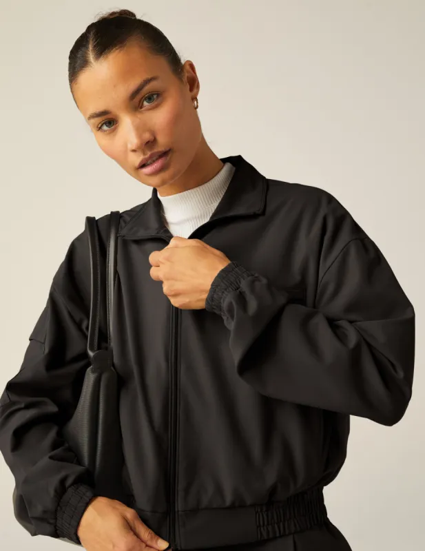 Status Pocket Sleeve Cropped Jacket sold by Beyond Yoga