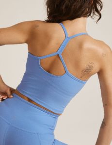 Spacedye Slim Racerback Cropped Tank sold by Beyond Yoga