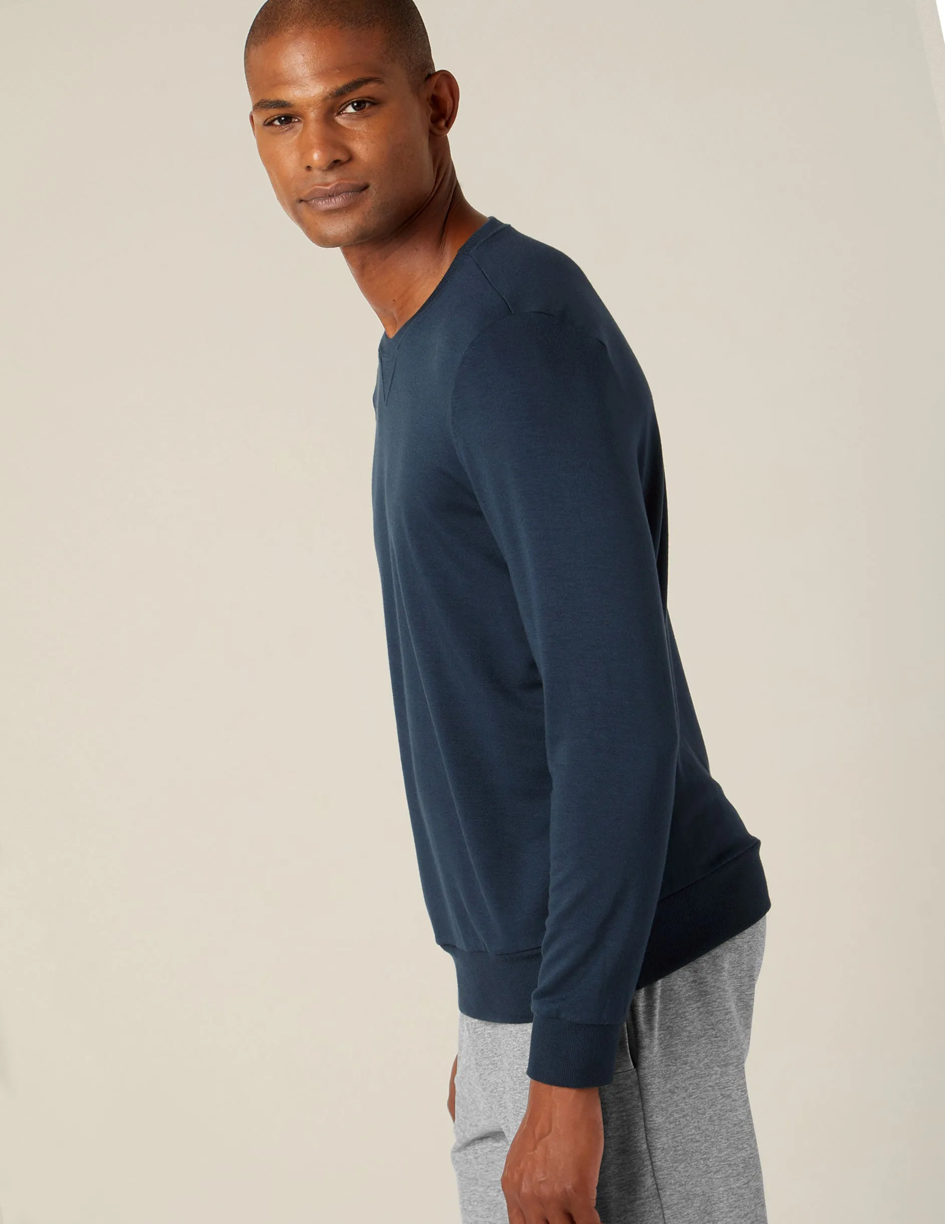 Always Beyond Men's Crew Pullover sold by Beyond Yoga product image thumbnail 3