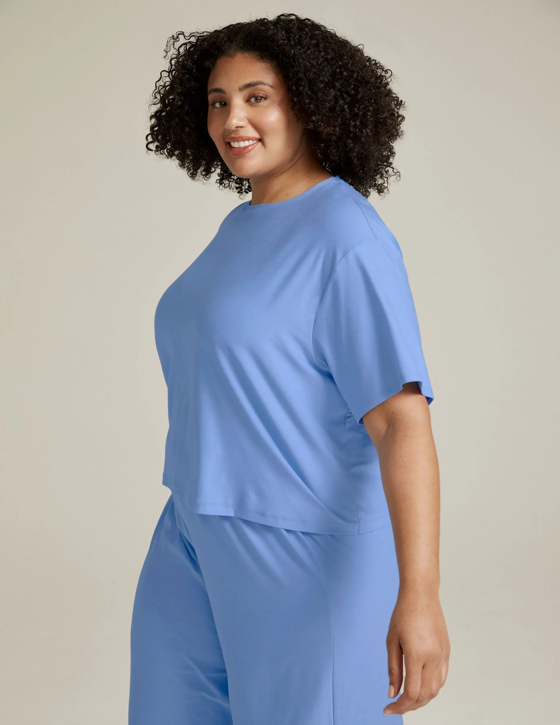 Featherweight Sleep In Boxy Sleep Tee sold by Beyond Yoga product image thumbnail 5
