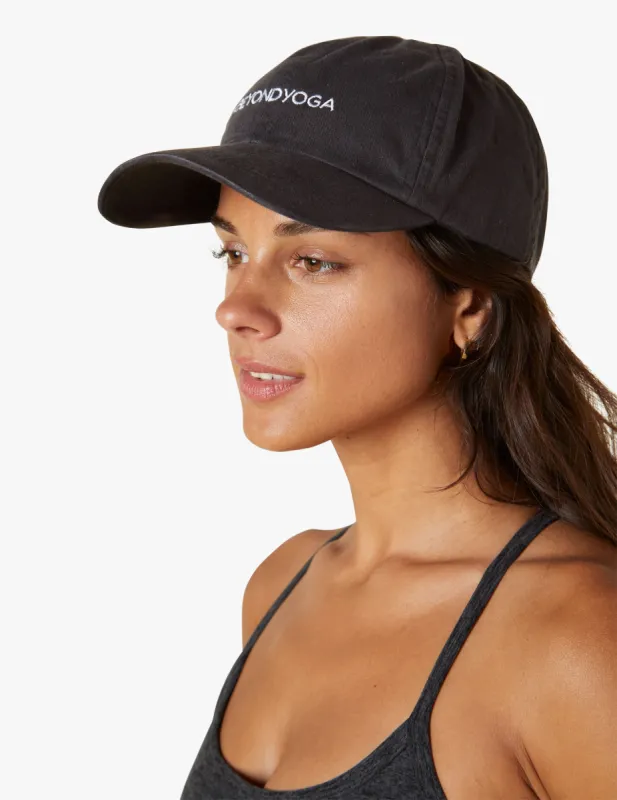 Washed Dad Hat With Buckle Adjuster sold by Beyond Yoga