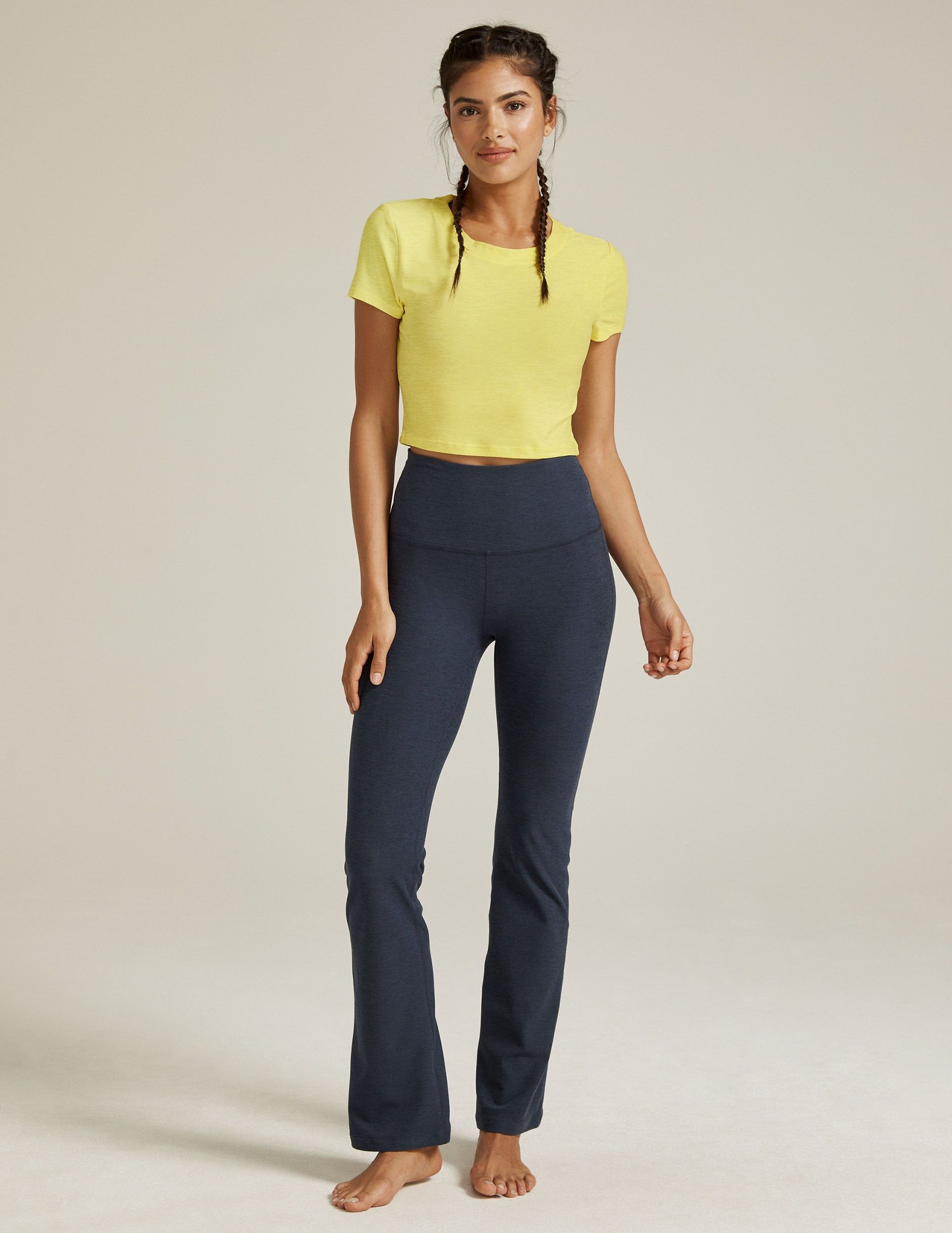 Featherweight Perspective Cropped Tee sold by Beyond Yoga product image thumbnail 5