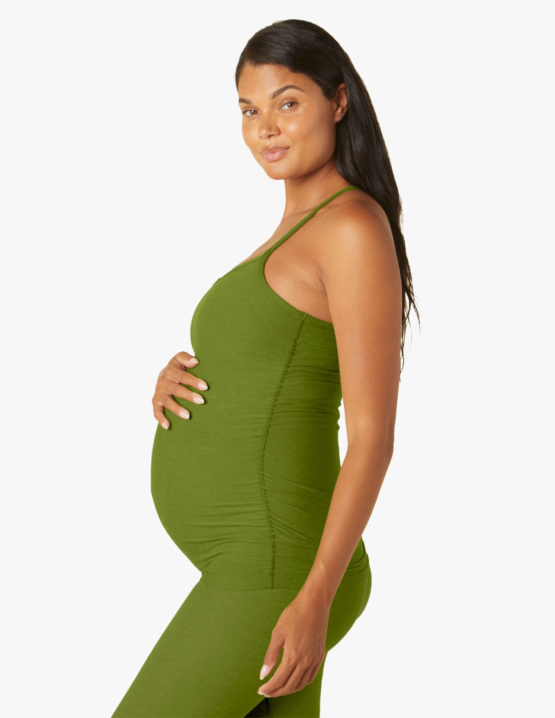 Spacedye Keep Your Cool Maternity Slim Racerback Tank sold by Beyond Yoga product image thumbnail 5