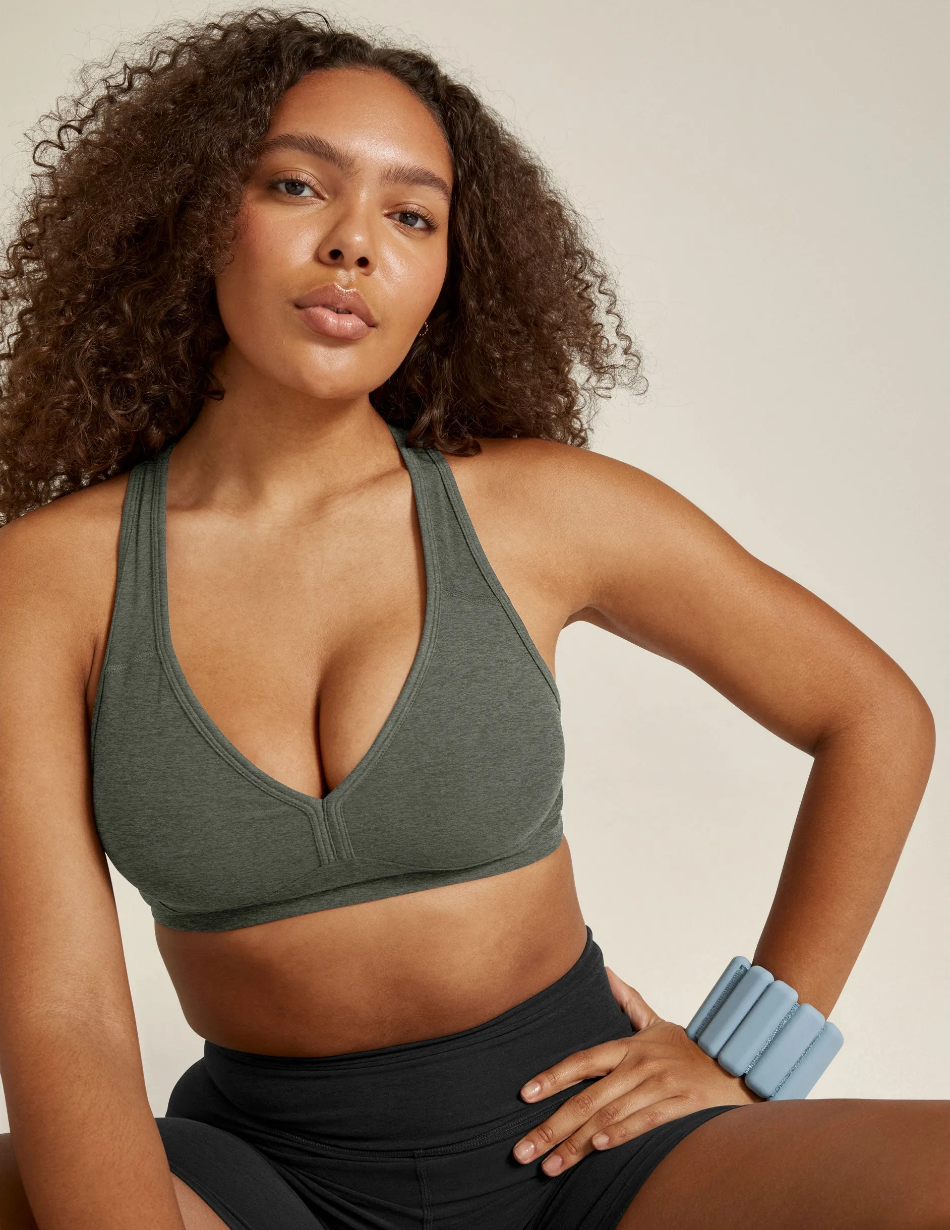 Spacedye Lift Your Spirits Bra sold by Beyond Yoga