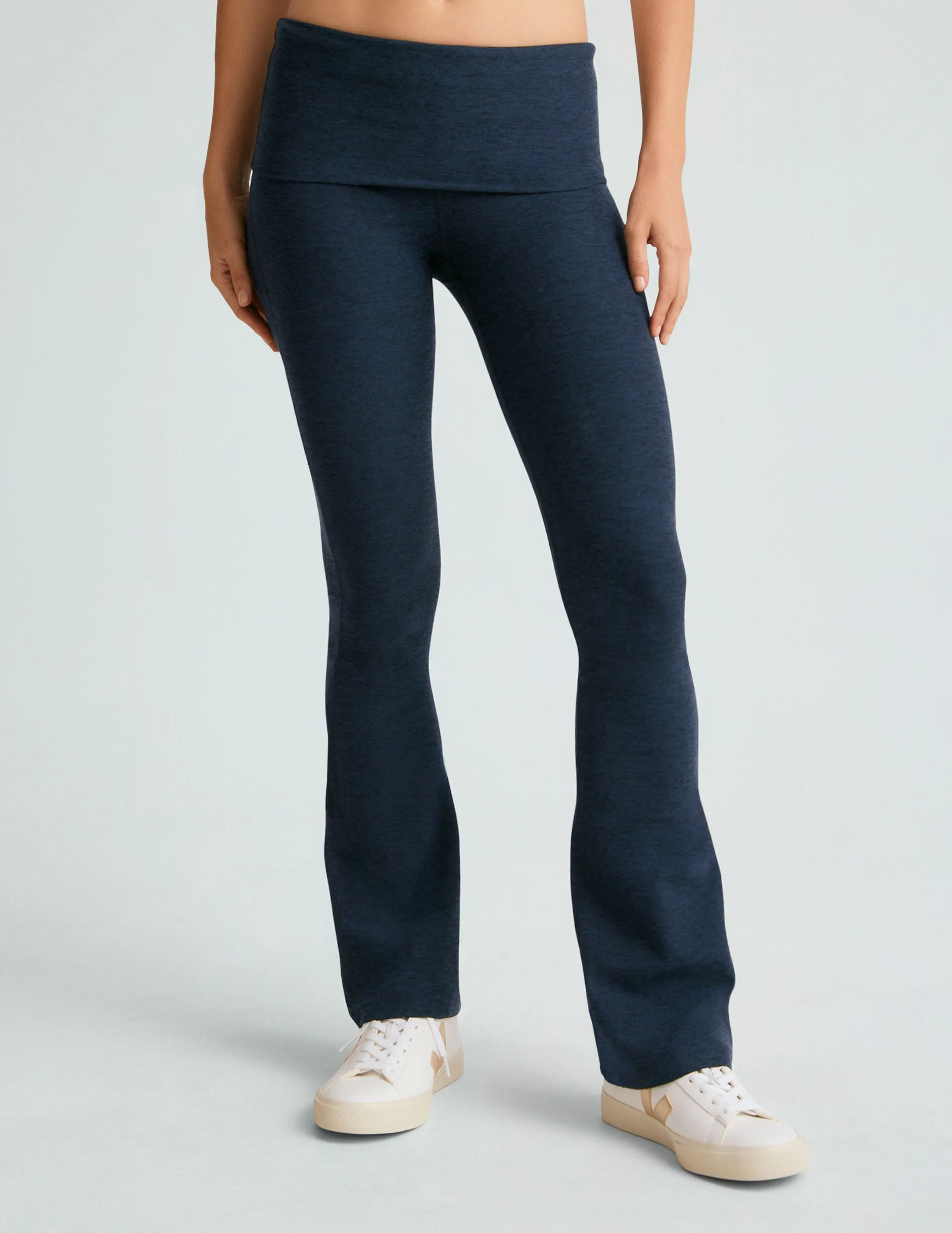 Spacedye™ Foldover Bootcut Pant sold by Beyond Yoga
