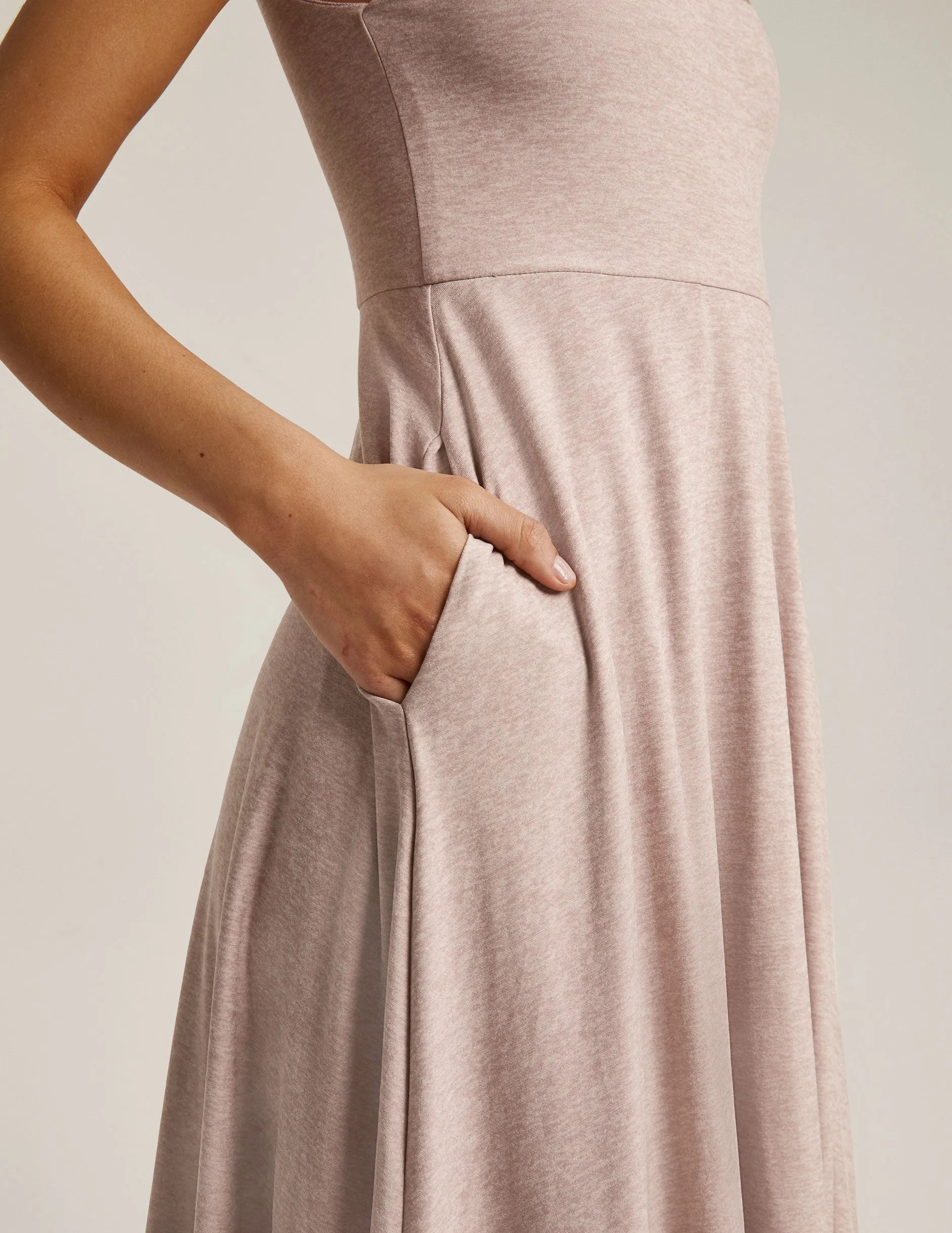 Featherweight At The Ready Square Neck Dress sold by Beyond Yoga product image thumbnail 4