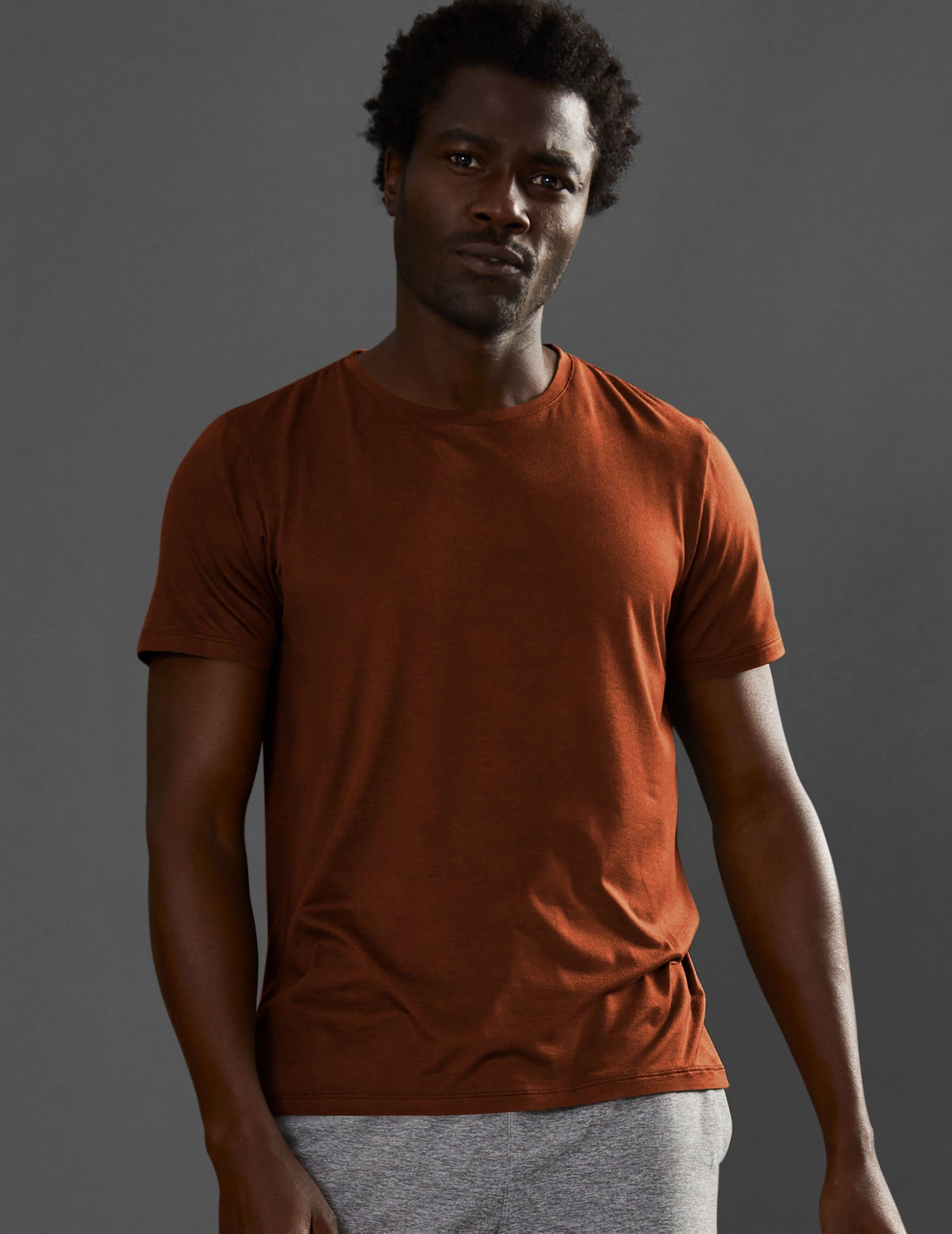 Featherweight Always Beyond Men's Crew Tee sold by Beyond Yoga