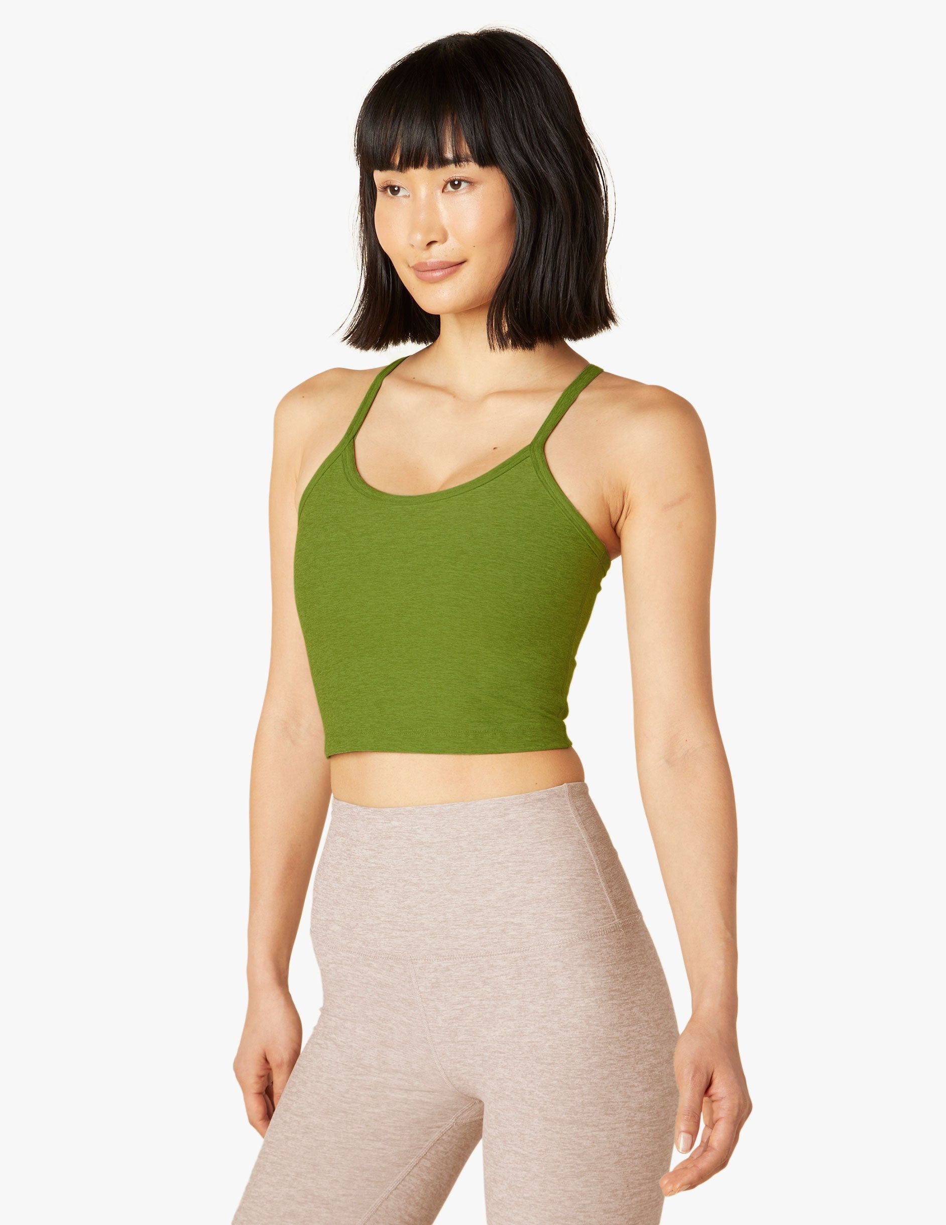 Spacedye Slim Racerback Cropped Tank sold by Beyond Yoga product image thumbnail 3