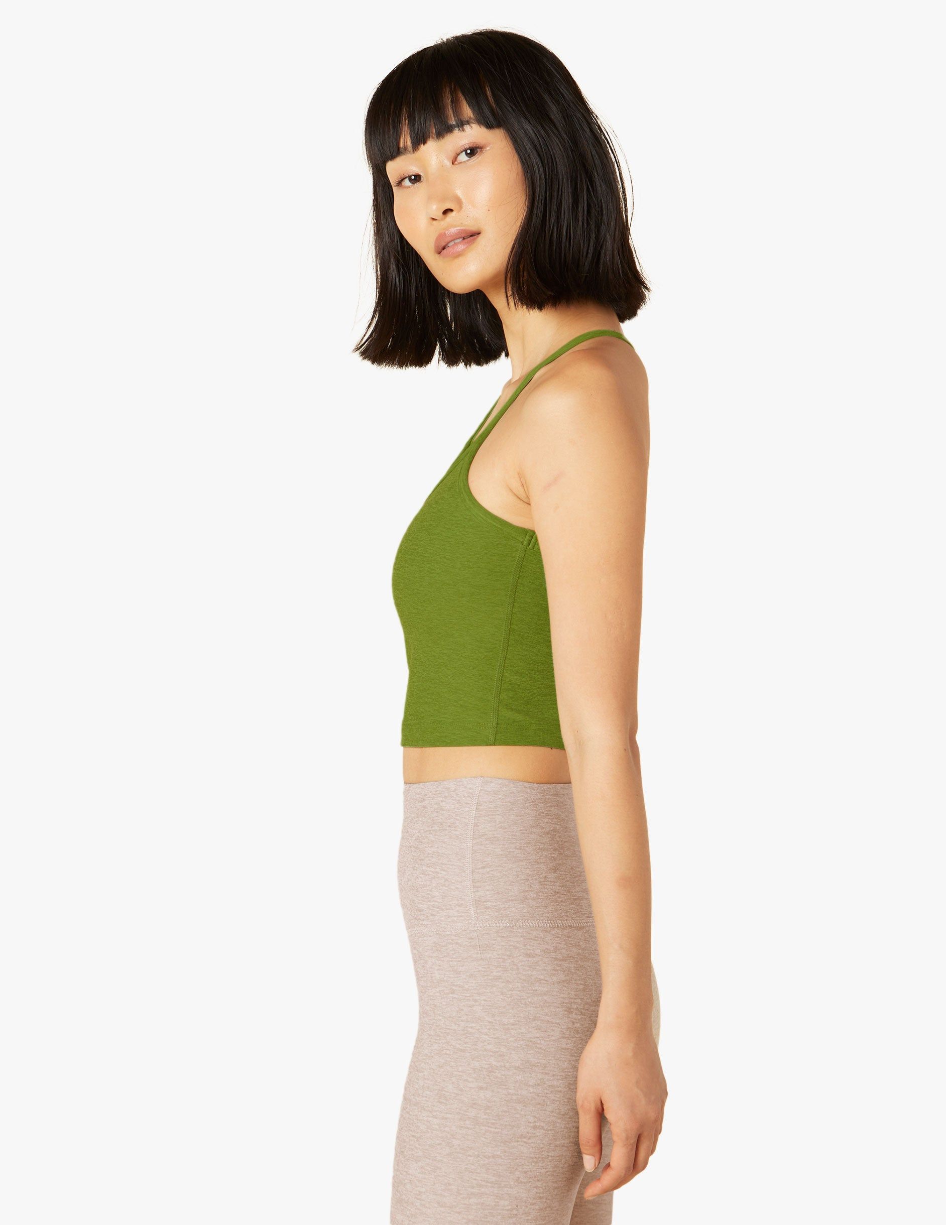 Spacedye Slim Racerback Cropped Tank sold by Beyond Yoga product image thumbnail 4