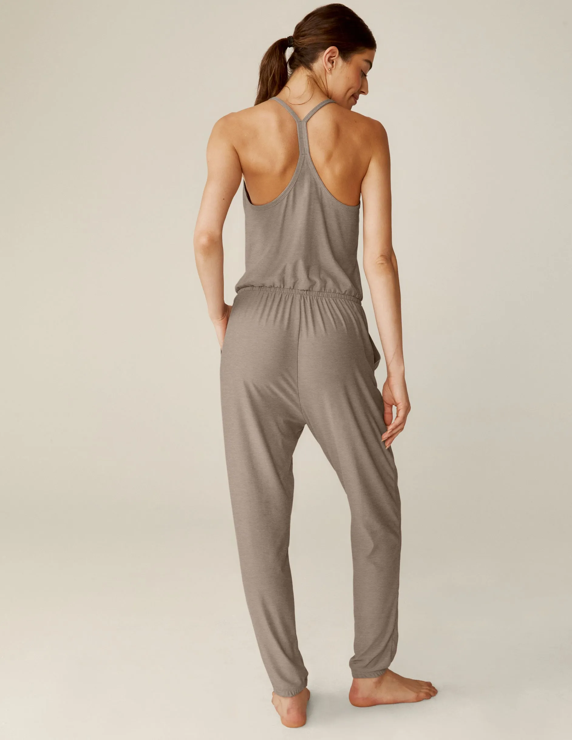 Featherweight Dream Lace Racerback Jumpsuit sold by Beyond Yoga product image thumbnail 3