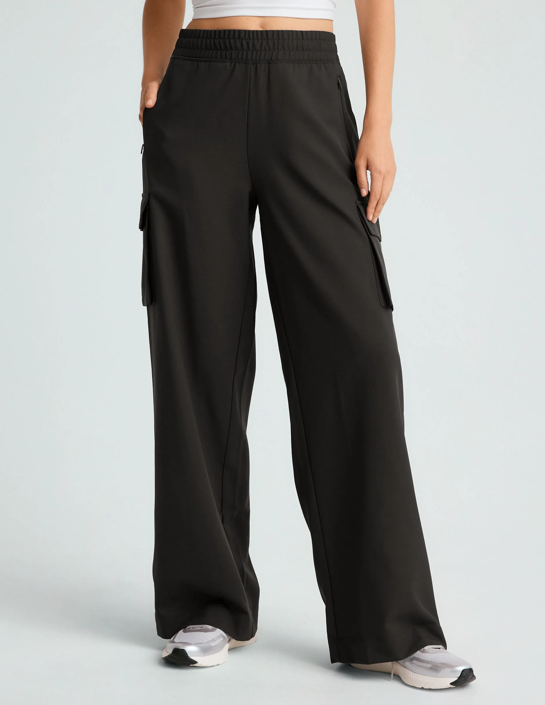 City Chic Wide Leg Cargo Pant sold by Beyond Yoga