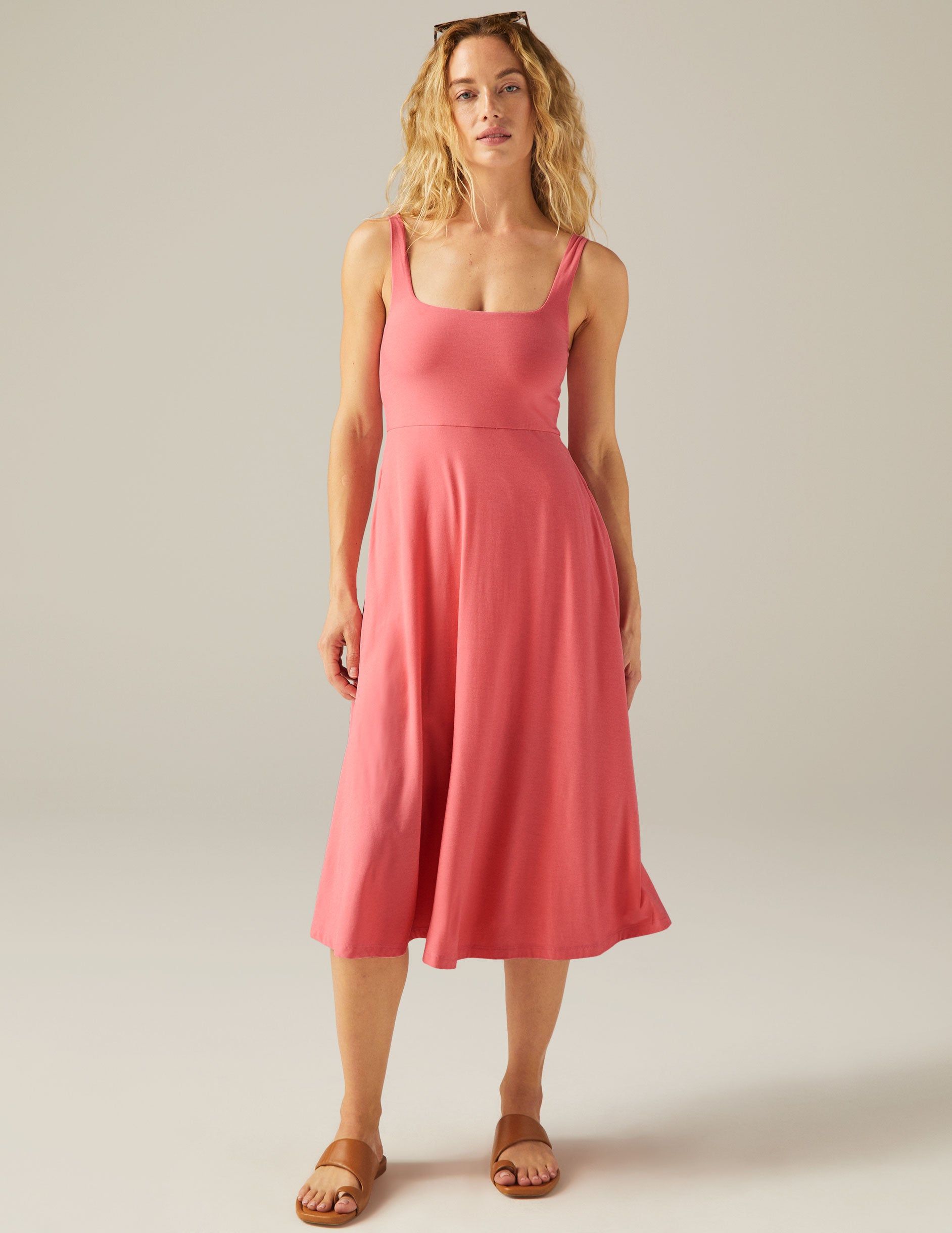 Featherweight At The Ready Square Neck Dress sold by Beyond Yoga product image thumbnail 4