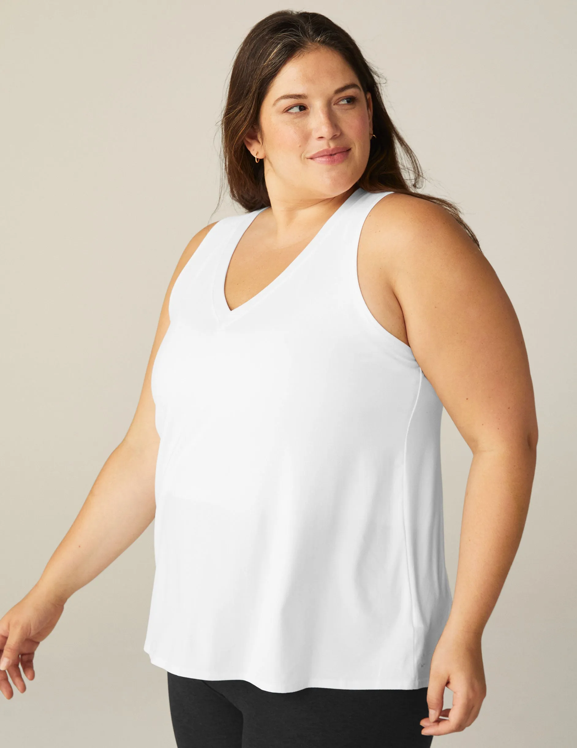 Featherweight All About It Split Back Tank (1X-4X) sold by Beyond Yoga product image thumbnail 2