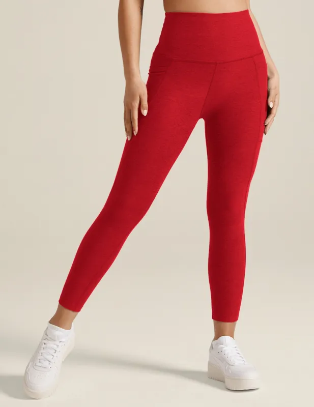Spacedye Out Of Pocket High Waisted Capri Legging sold by Beyond Yoga