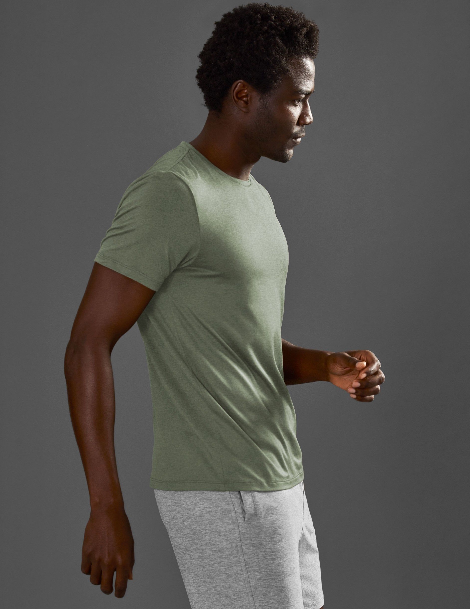 Featherweight Always Beyond Men's Crew Tee sold by Beyond Yoga product image thumbnail 2