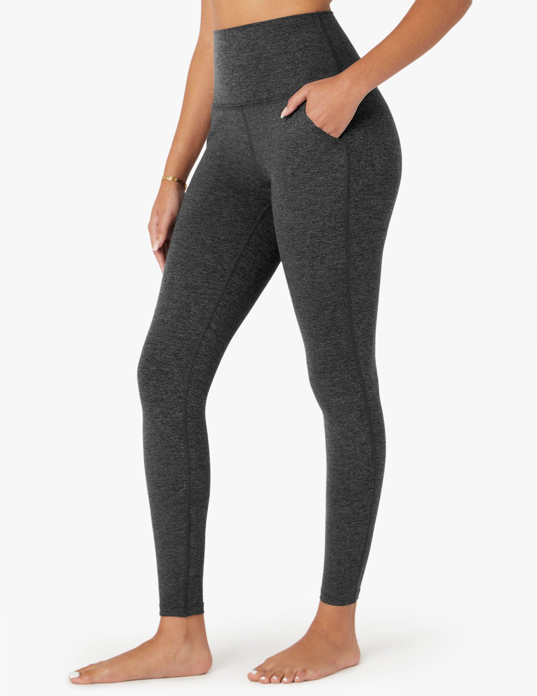 Spacedye Patch Pocket High Waisted Midi Legging sold by Beyond Yoga