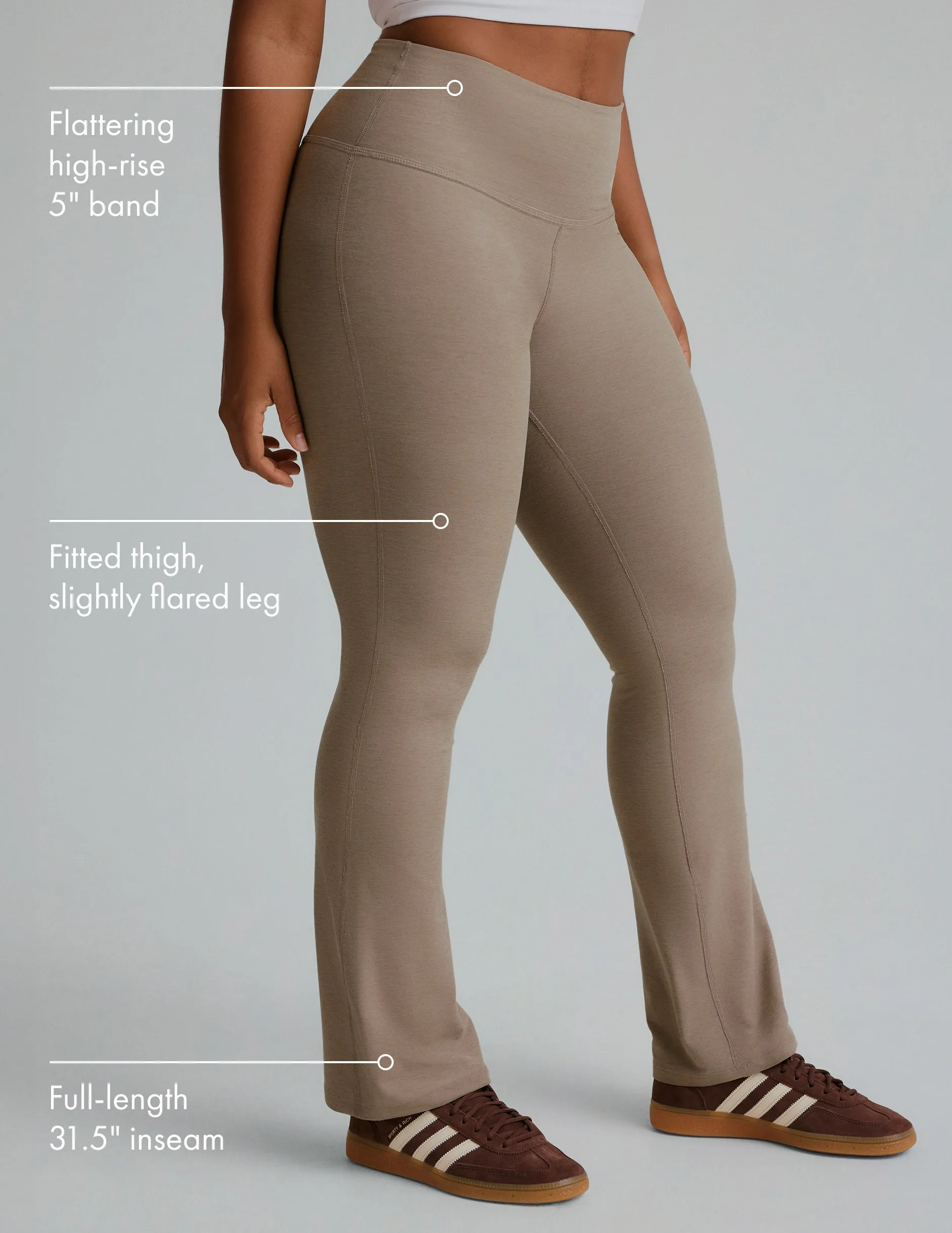 Spacedye Practice High Waisted Bootcut Pant sold by Beyond Yoga product image thumbnail 2