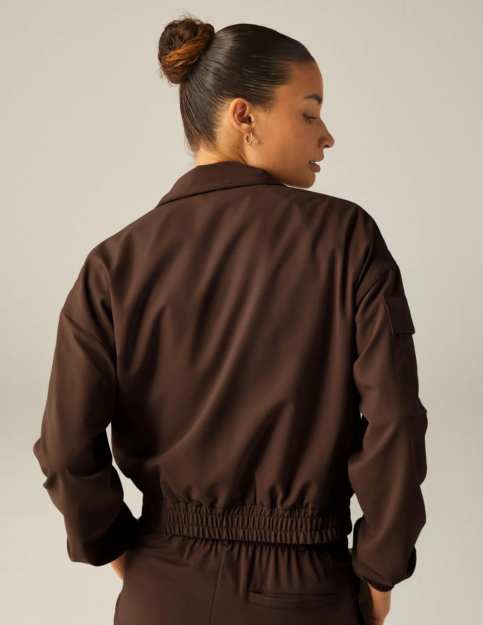 Status Pocket Sleeve Cropped Jacket sold by Beyond Yoga product image thumbnail 3