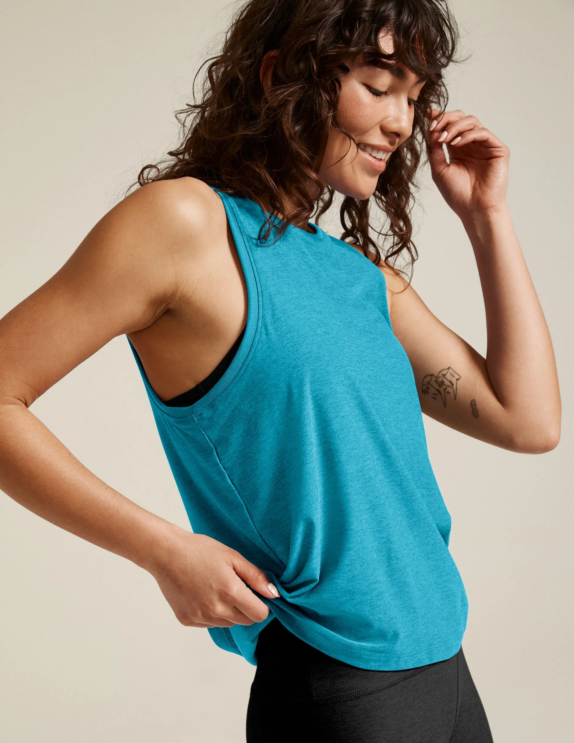 Featherweight Rebalance Tank sold by Beyond Yoga